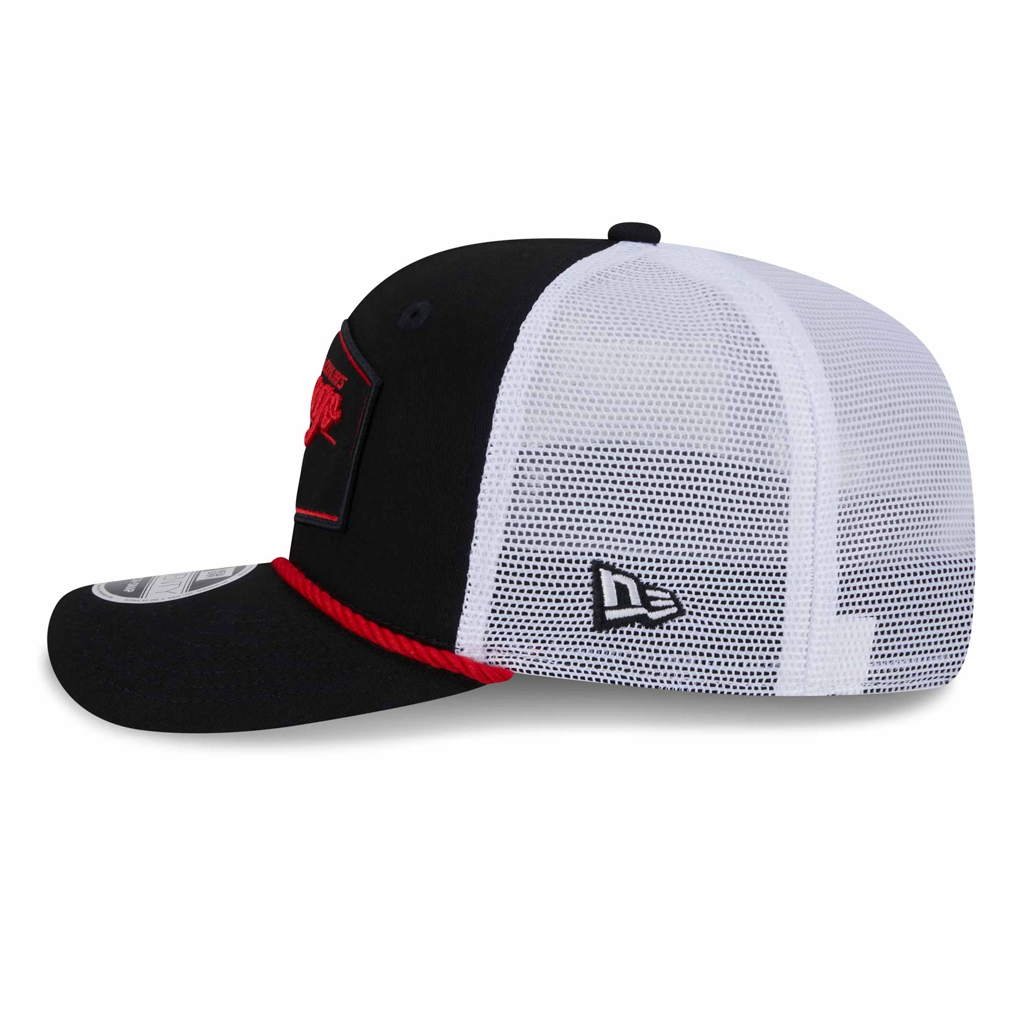 Chicago Blackhawks New Era 9SEVENTY Stretch Snap Rope Patch Adjustable Cap - Image 3