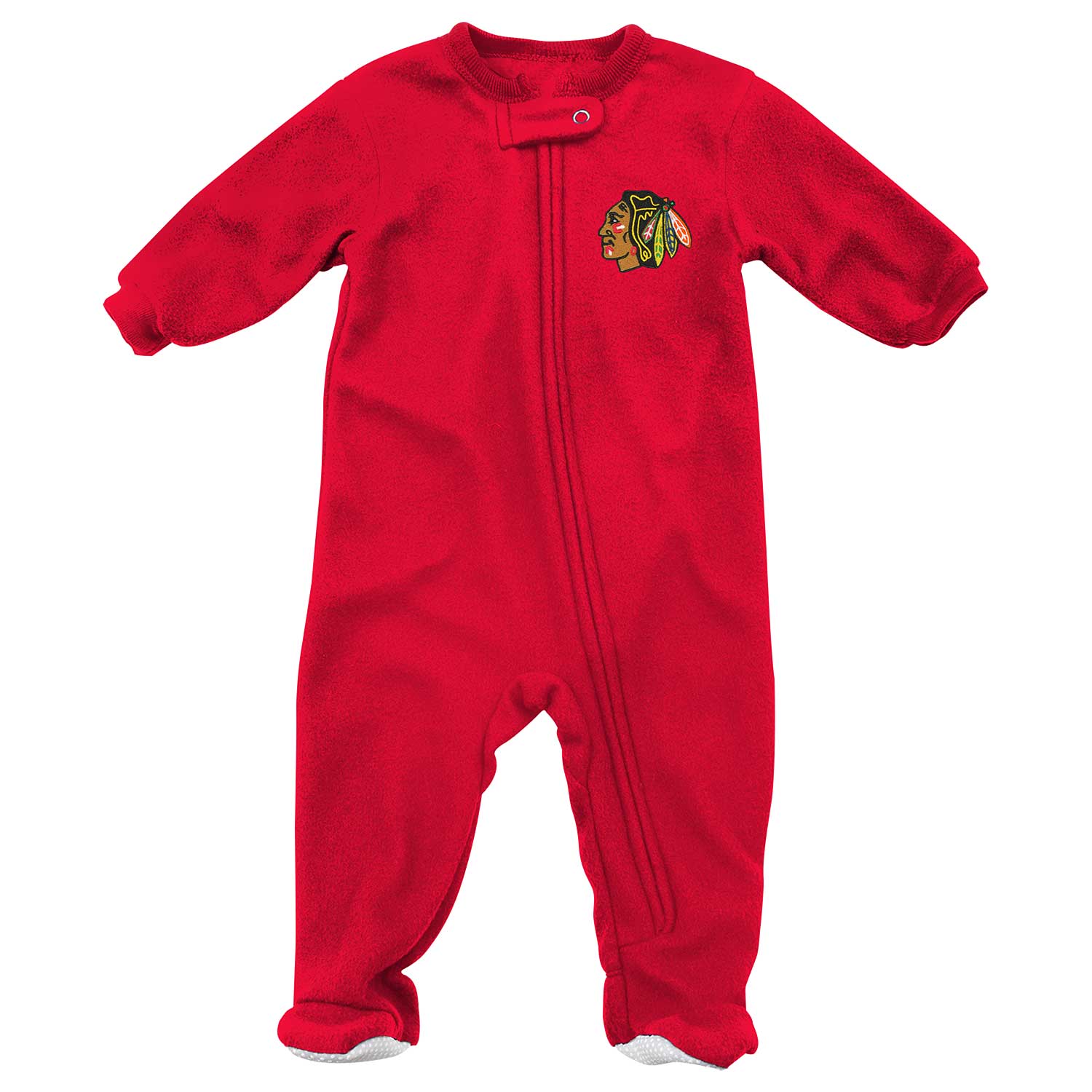 Chicago Blackhawks Newborn Primary Fleece Sleeper