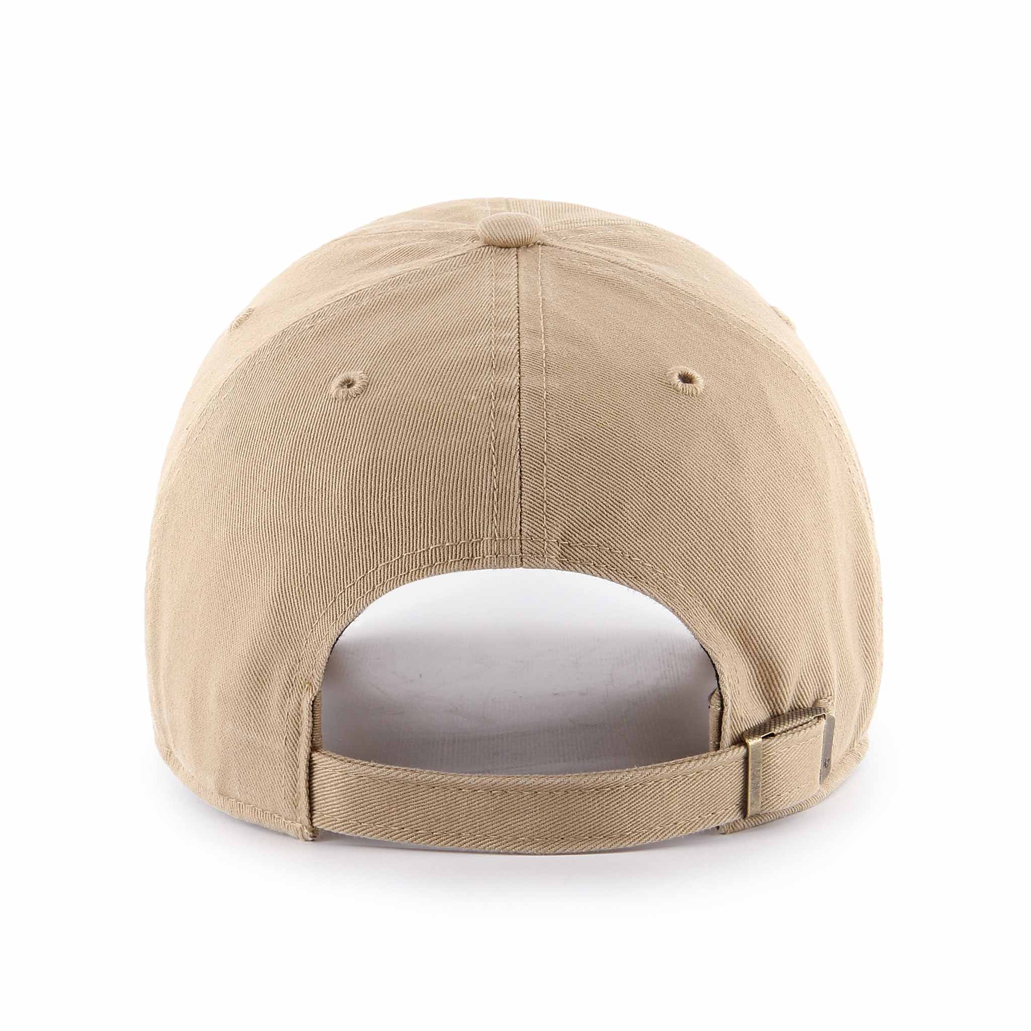 Chicago Blackhawks vs. St. Louis Blues 2024 Winter Classic 47 Brand Khaki Cleanup Cap - Image 2