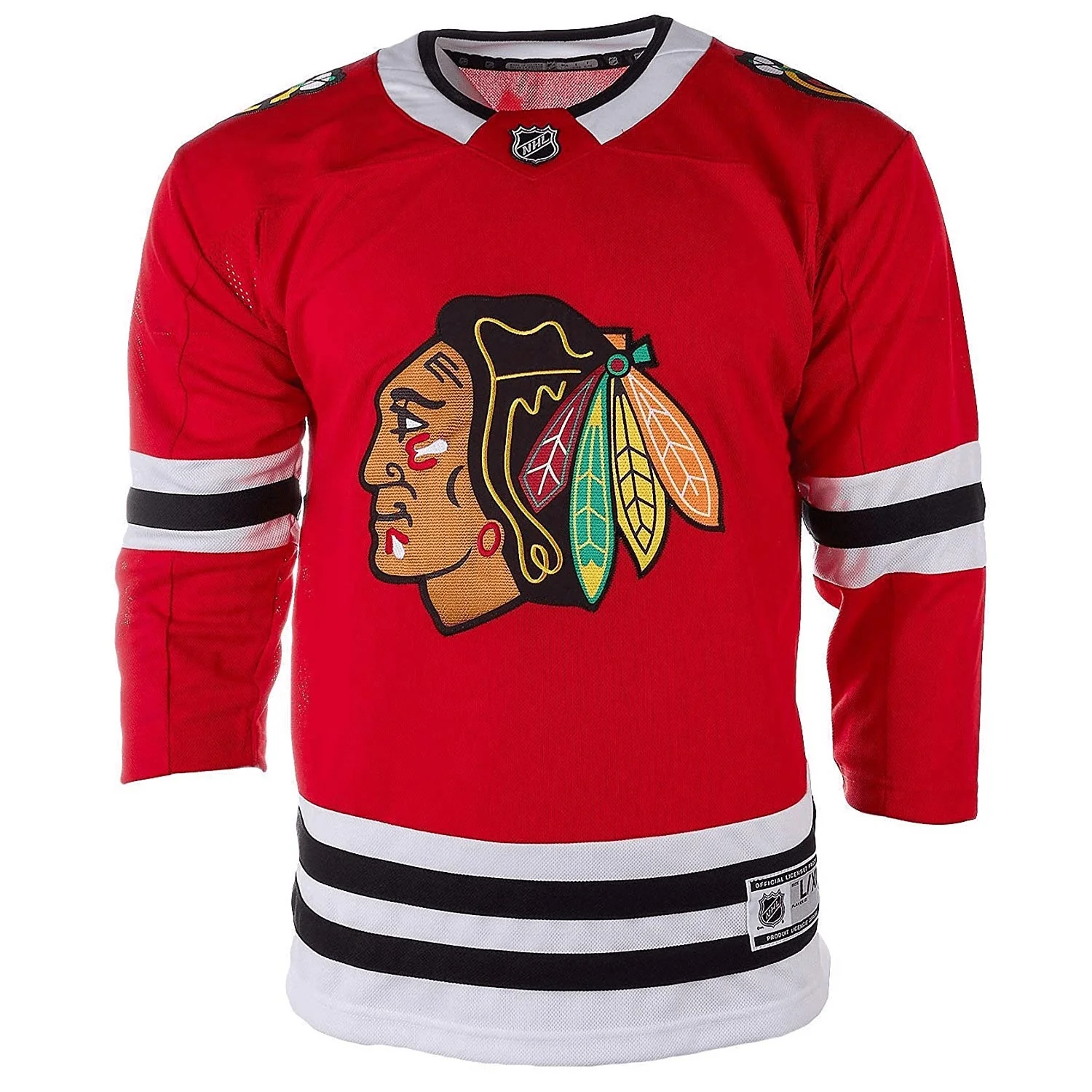 Chicago Blackhawks Youth Home Customized Premier Jersey With Authentic Lettering