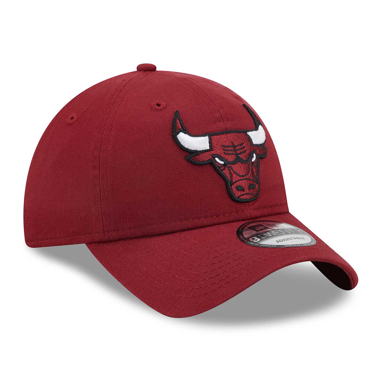 Chicago Bulls 2022-23 City Edition Maroon 9TWENTY Adjustable Cap - Image 2