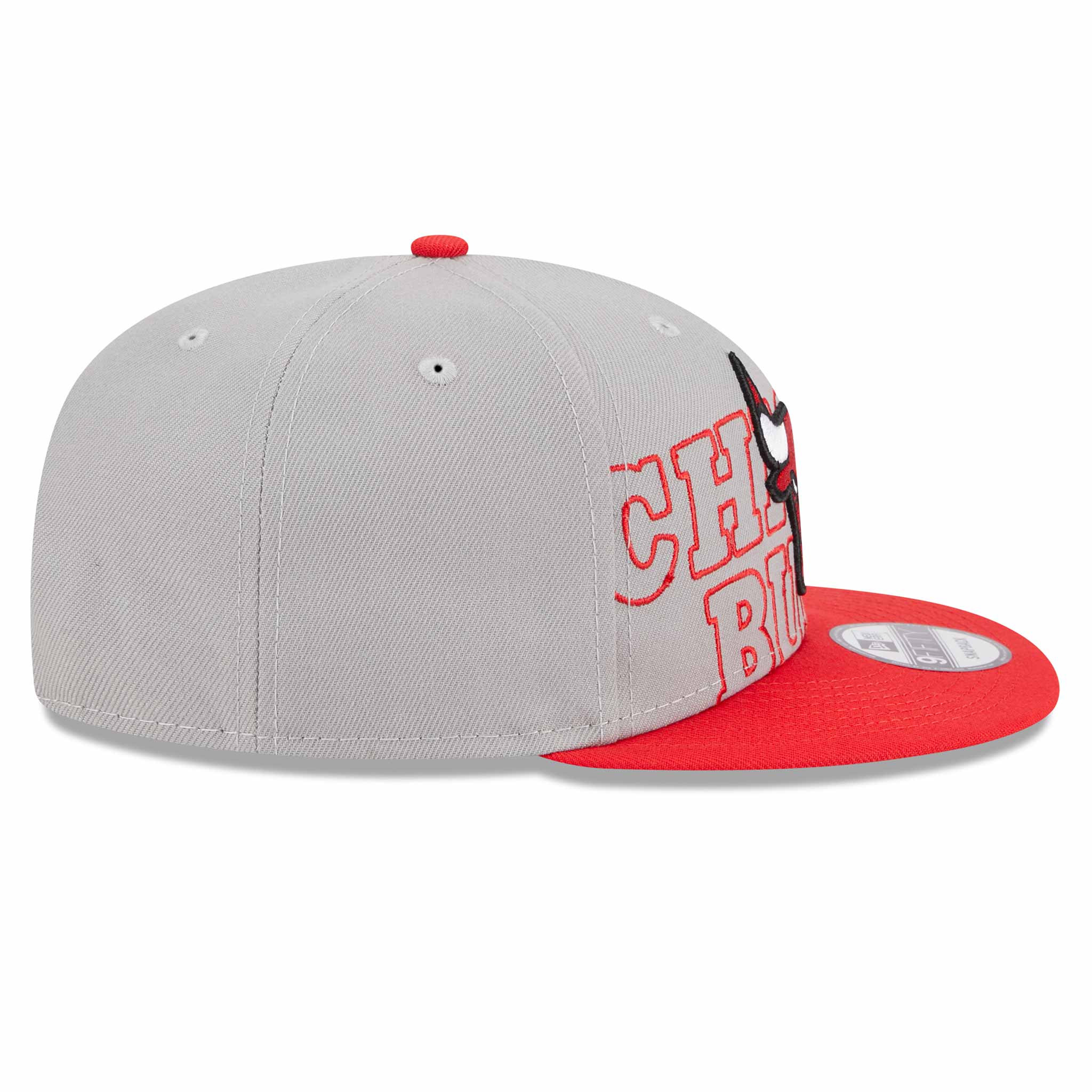 Chicago Bulls 2023 NBA Draft Grey 9FIFTY Snapback - Image 6