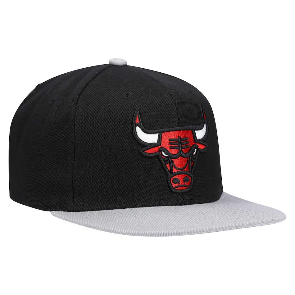 Chicago Bulls Core Basic Black & Grey Snapback - Image 2
