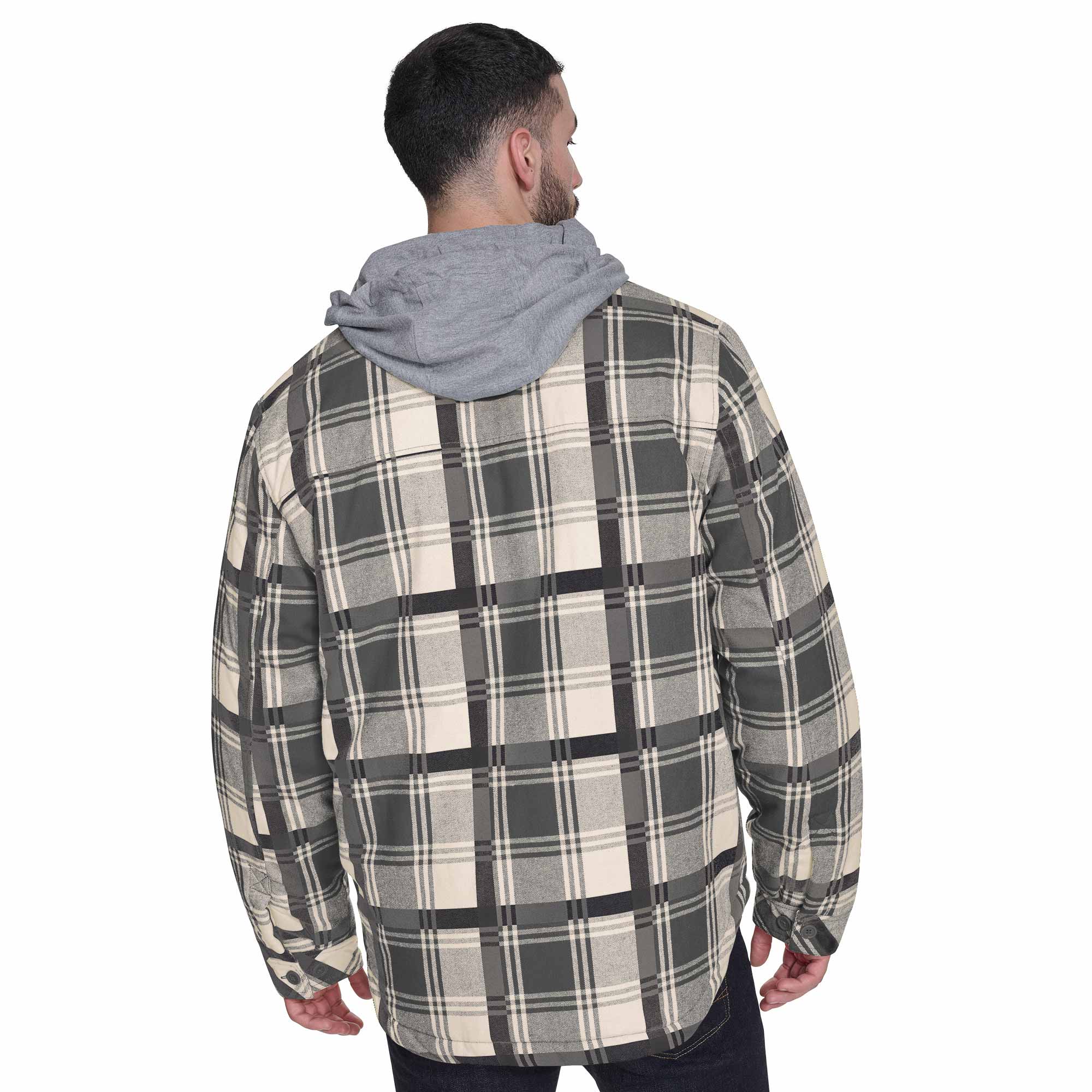 Chicago Bulls Fullback Plaid Hooded Jacket - Image 2