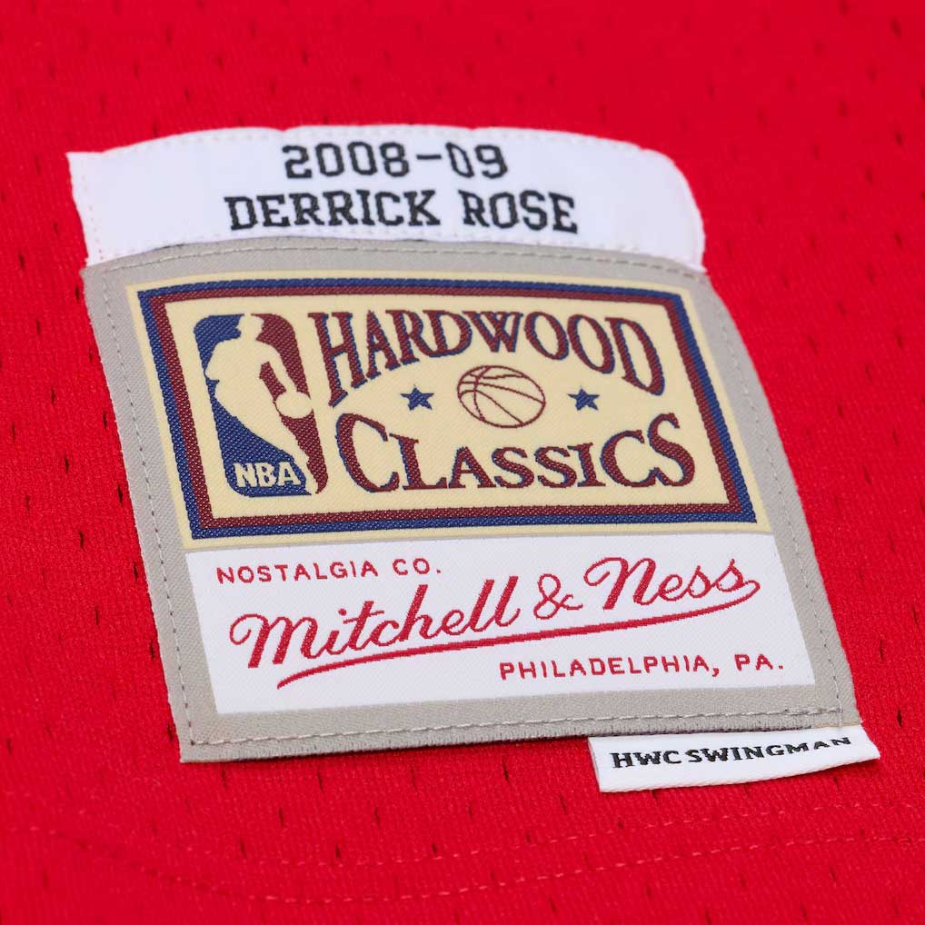 Chicago Bulls Mitchell And Ness Derrick Rose Swingman Jersey - Image 5
