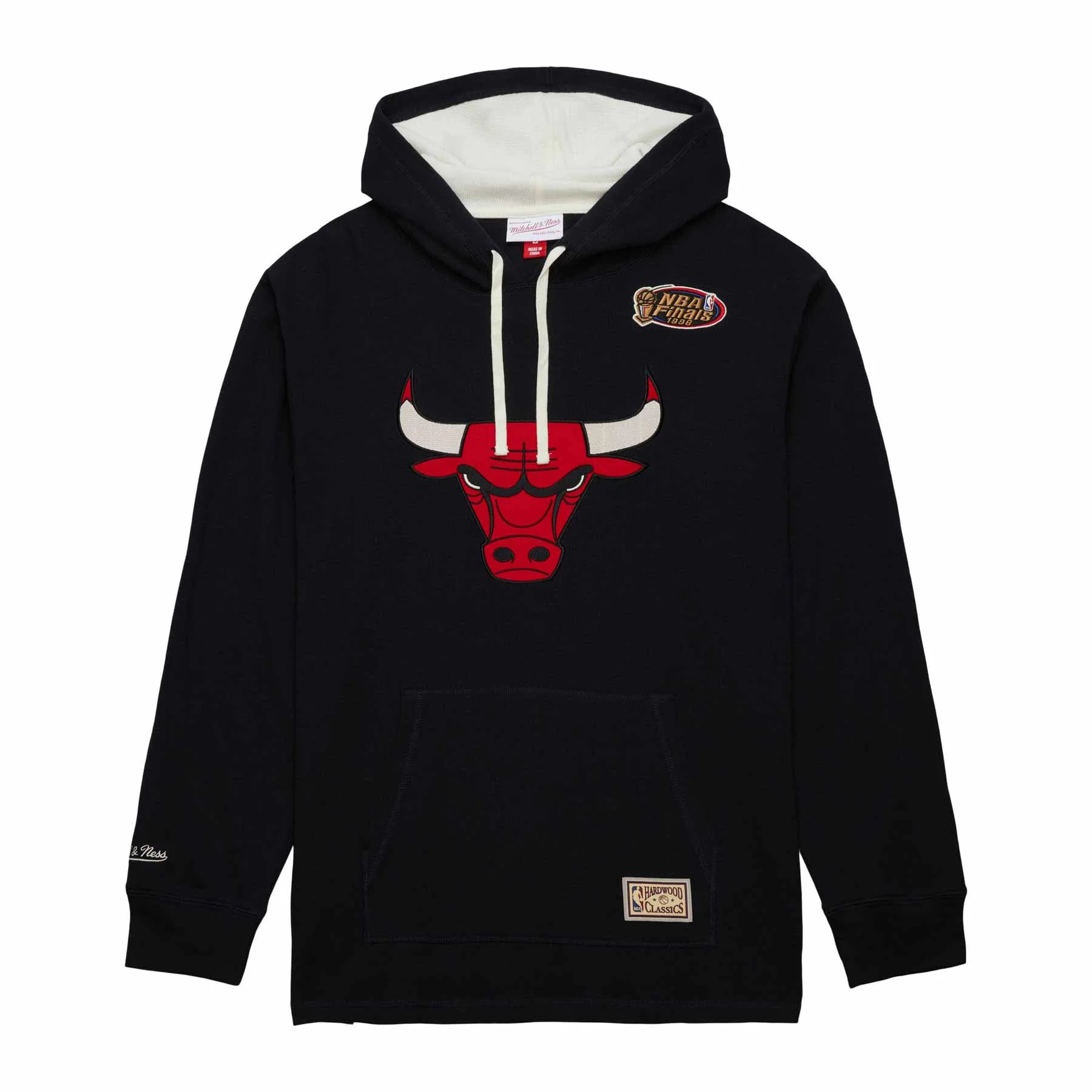 Chicago Bulls Mitchell & Ness Lightweight Hooded Sweatshirt