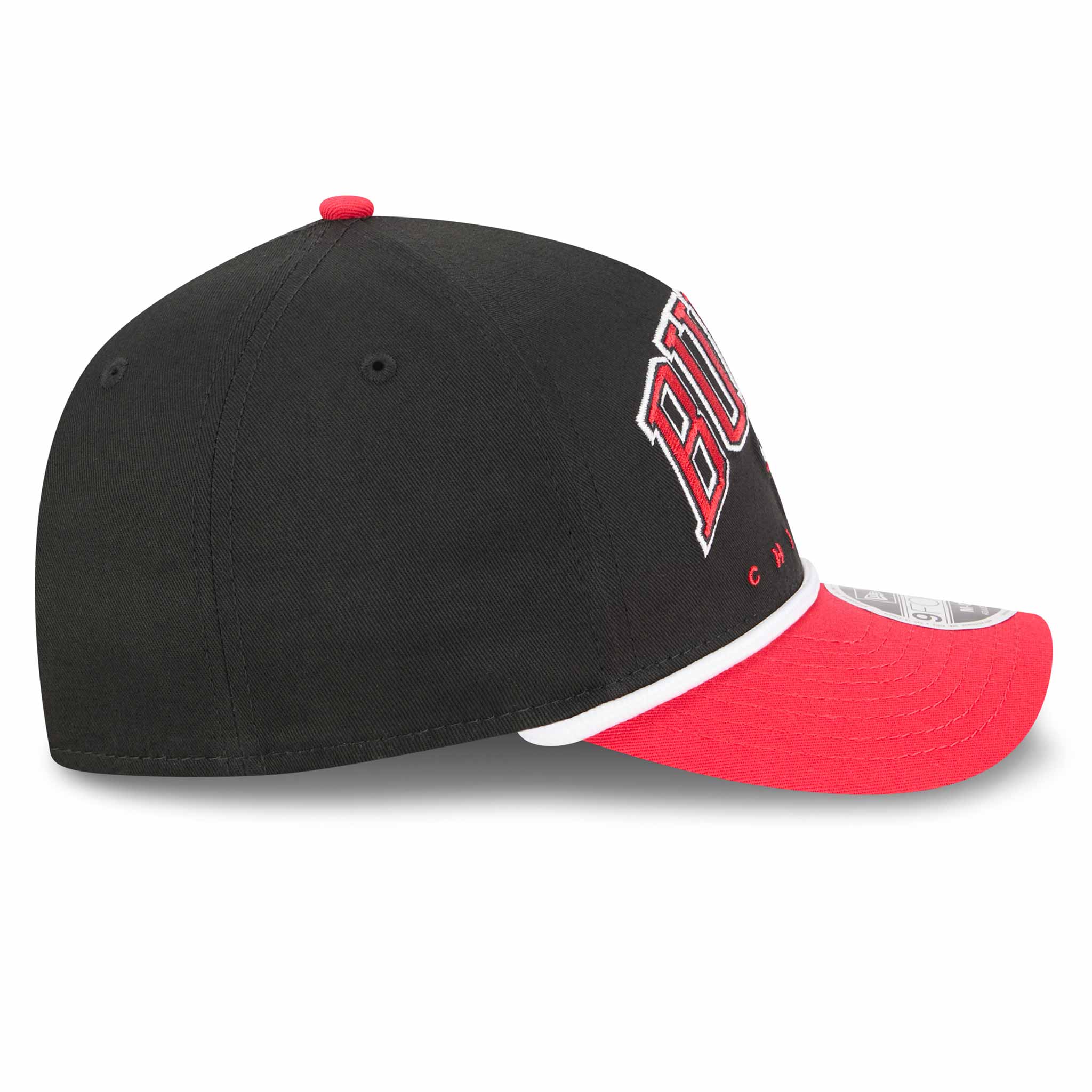 Chicago Bulls New Era Two Tone 9FORTY A Frame Rope Adjustable Cap - Image 6