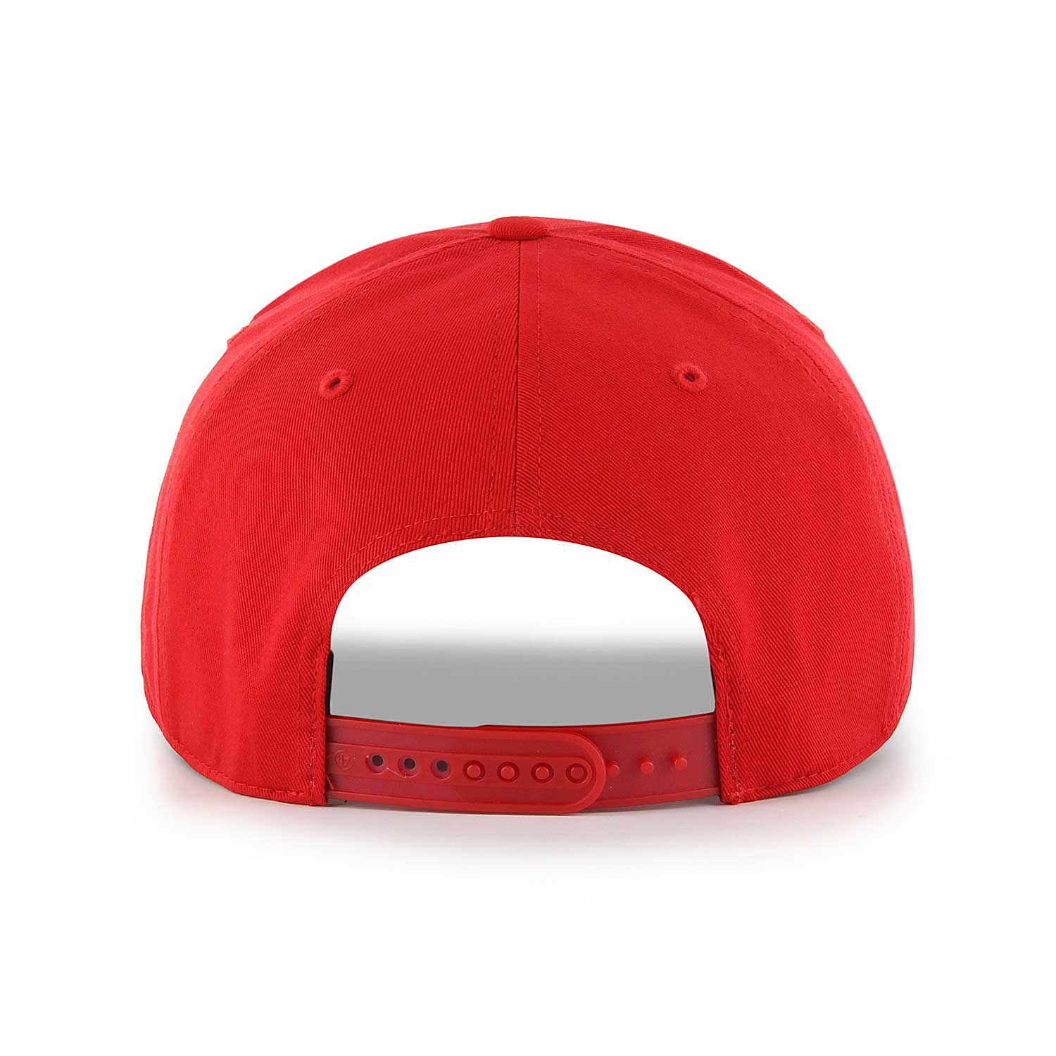 Chicago Bulls Red Crosstown Script Hitch Adjustable Cap - Image 3
