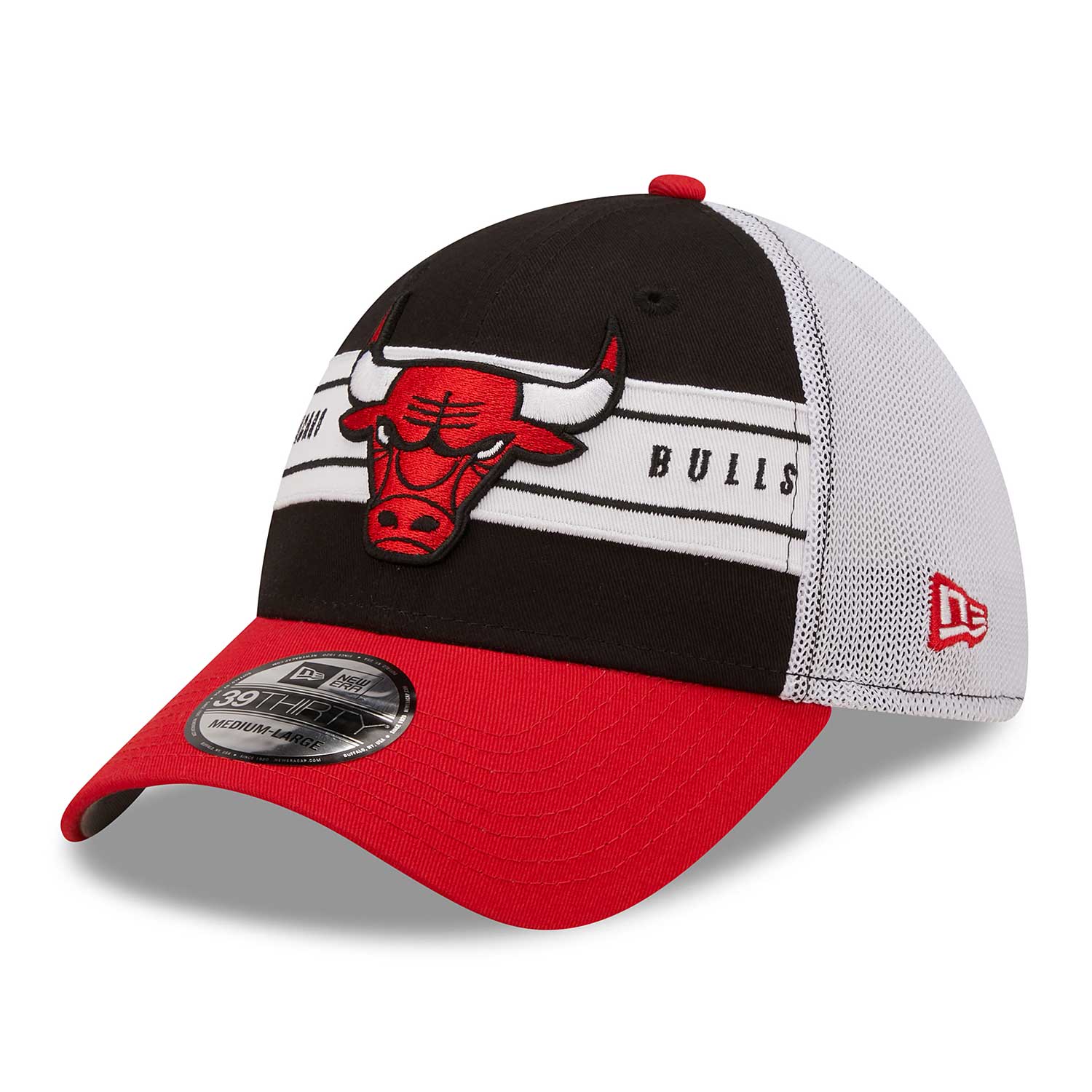 Chicago Bulls Team Banded 39THIRTY Flex Fit Cap