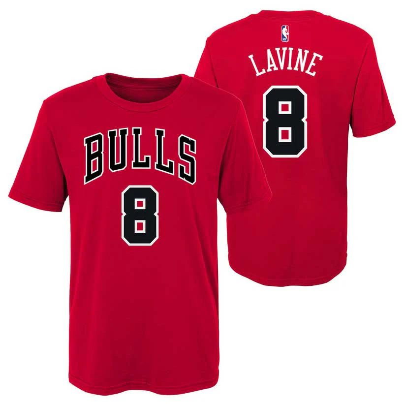 Chicago Bulls Zach Lavine Youth Name & Number T-Shirt