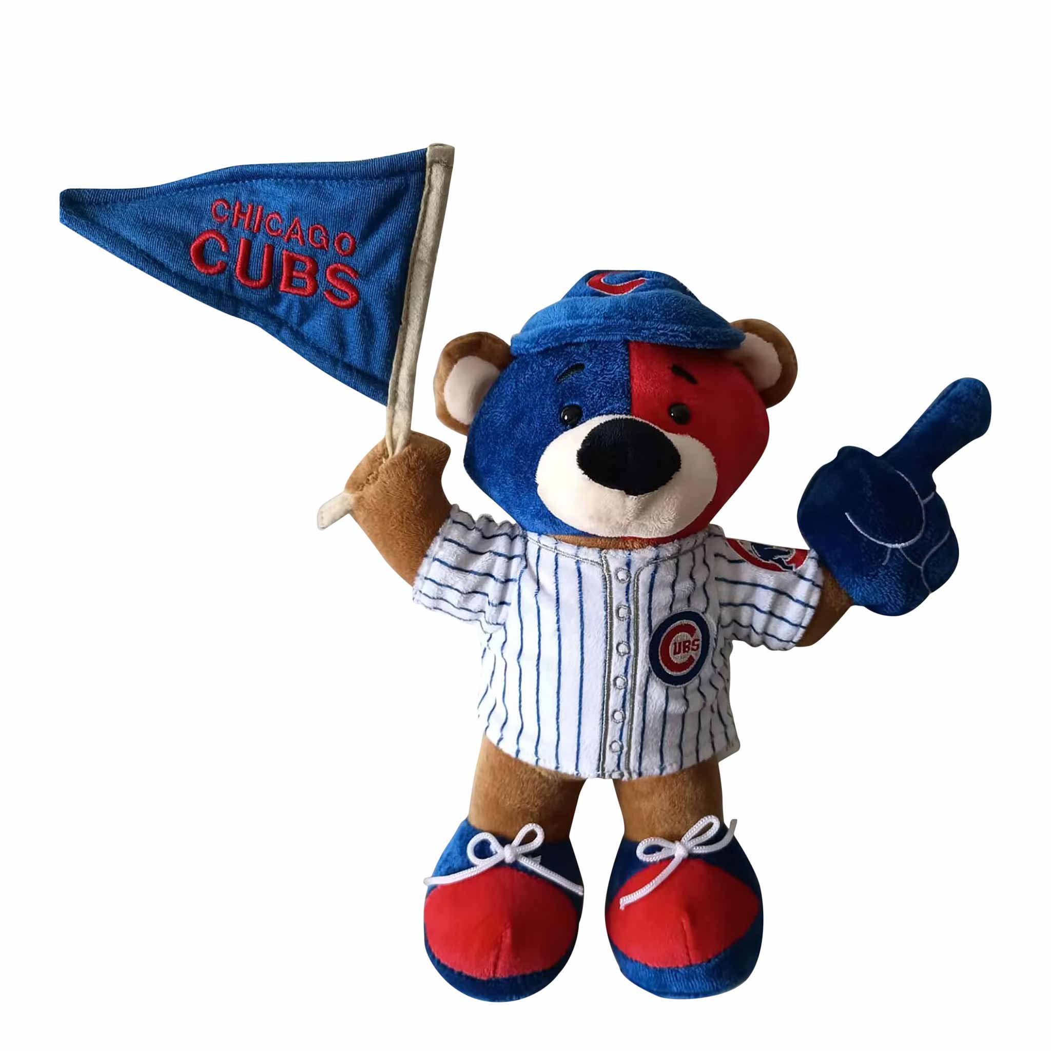 Chicago Cubs 10" Plush Fan Bear