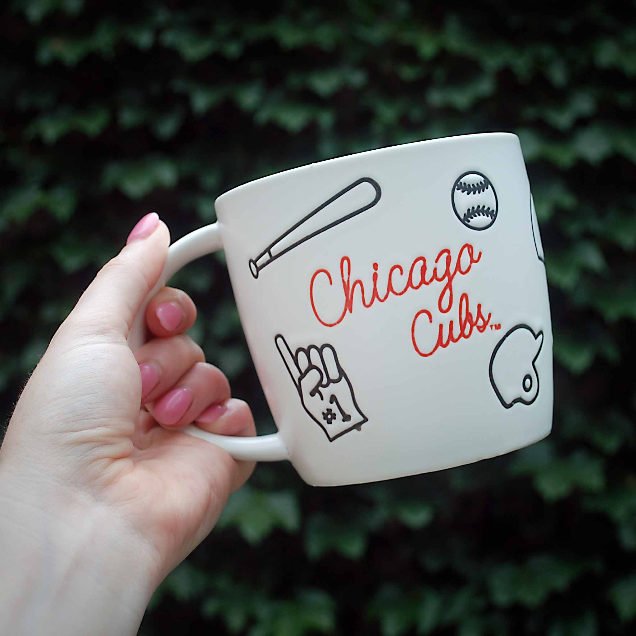 Chicago Cubs 18oz Playmaker Mug - Image 2