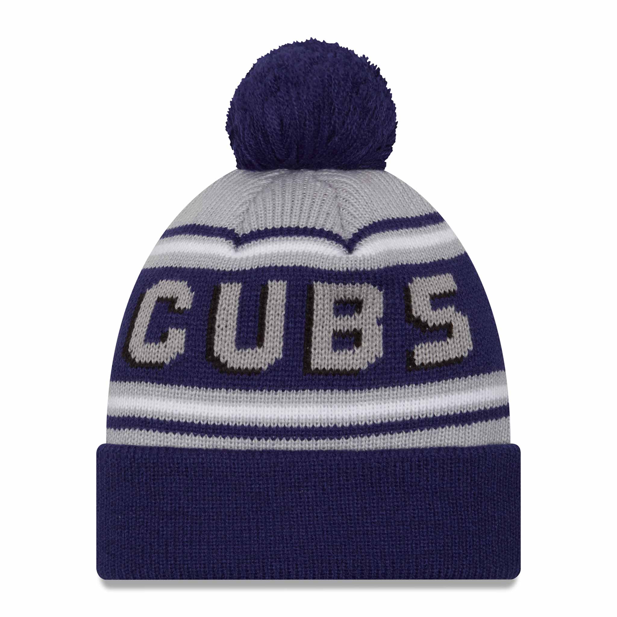 Chicago Cubs 1914 Bear Knit Cap with Pom - Image 2