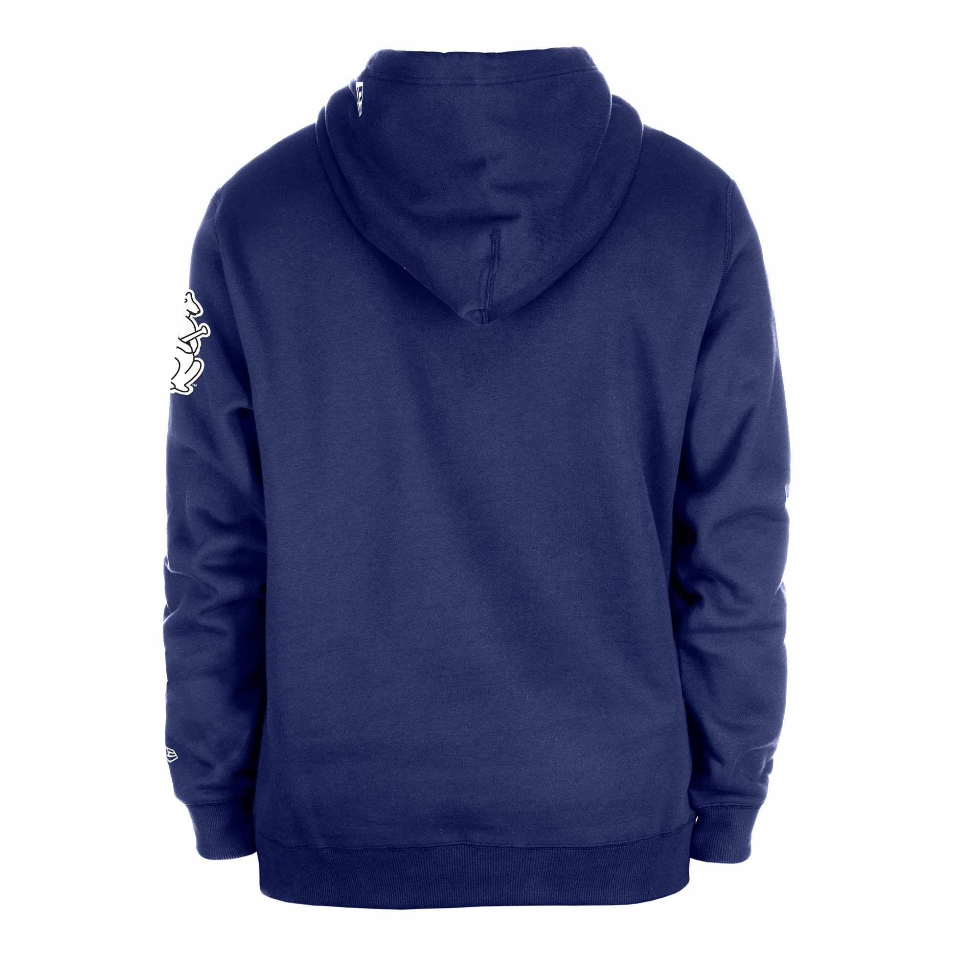 Chicago Cubs 1914 Navy Baseball Hooded Sweatshirt - Image 2