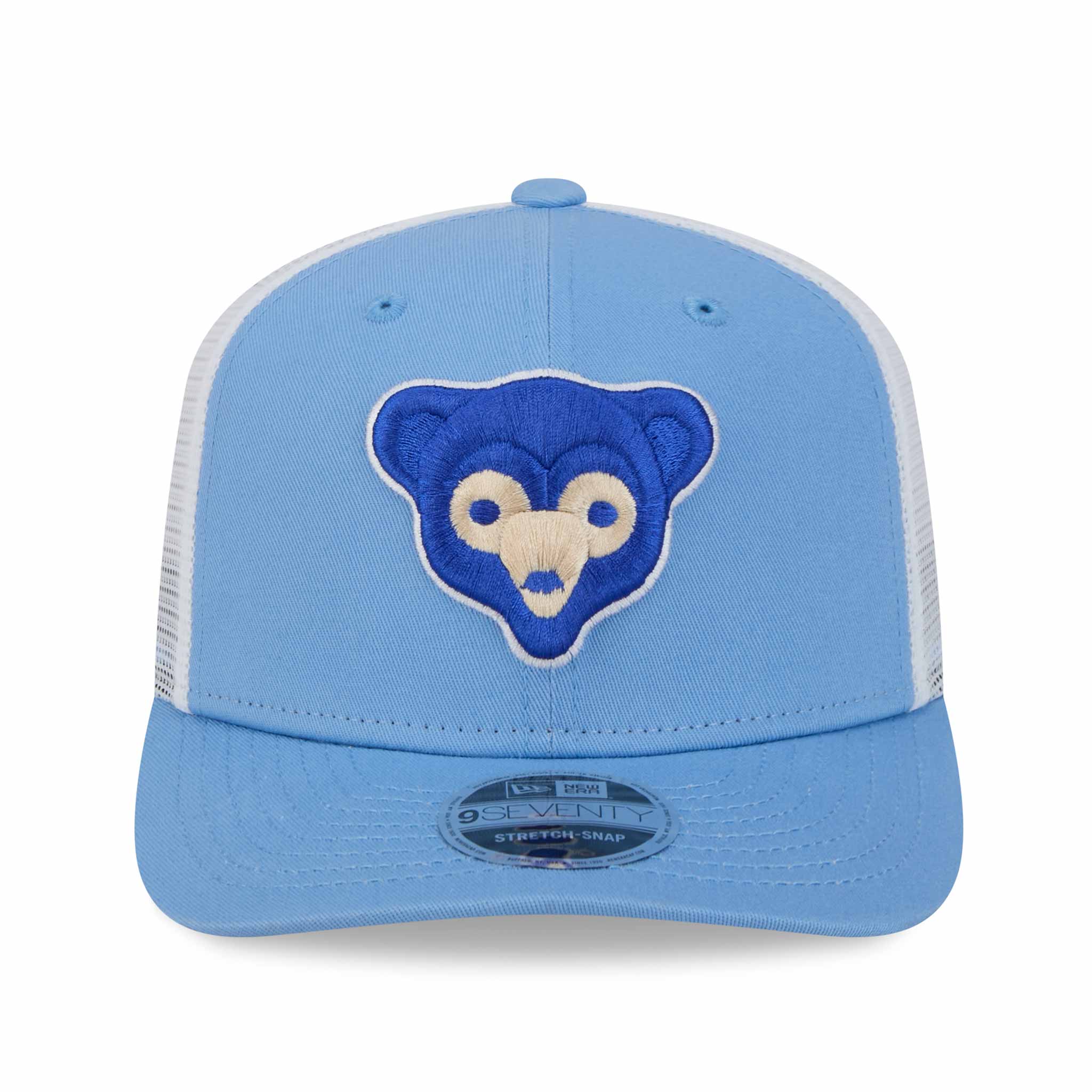 Chicago Cubs 1969 Bear 9SEVENTY Stretch Snap Trucker Adjustable Cap - Image 4