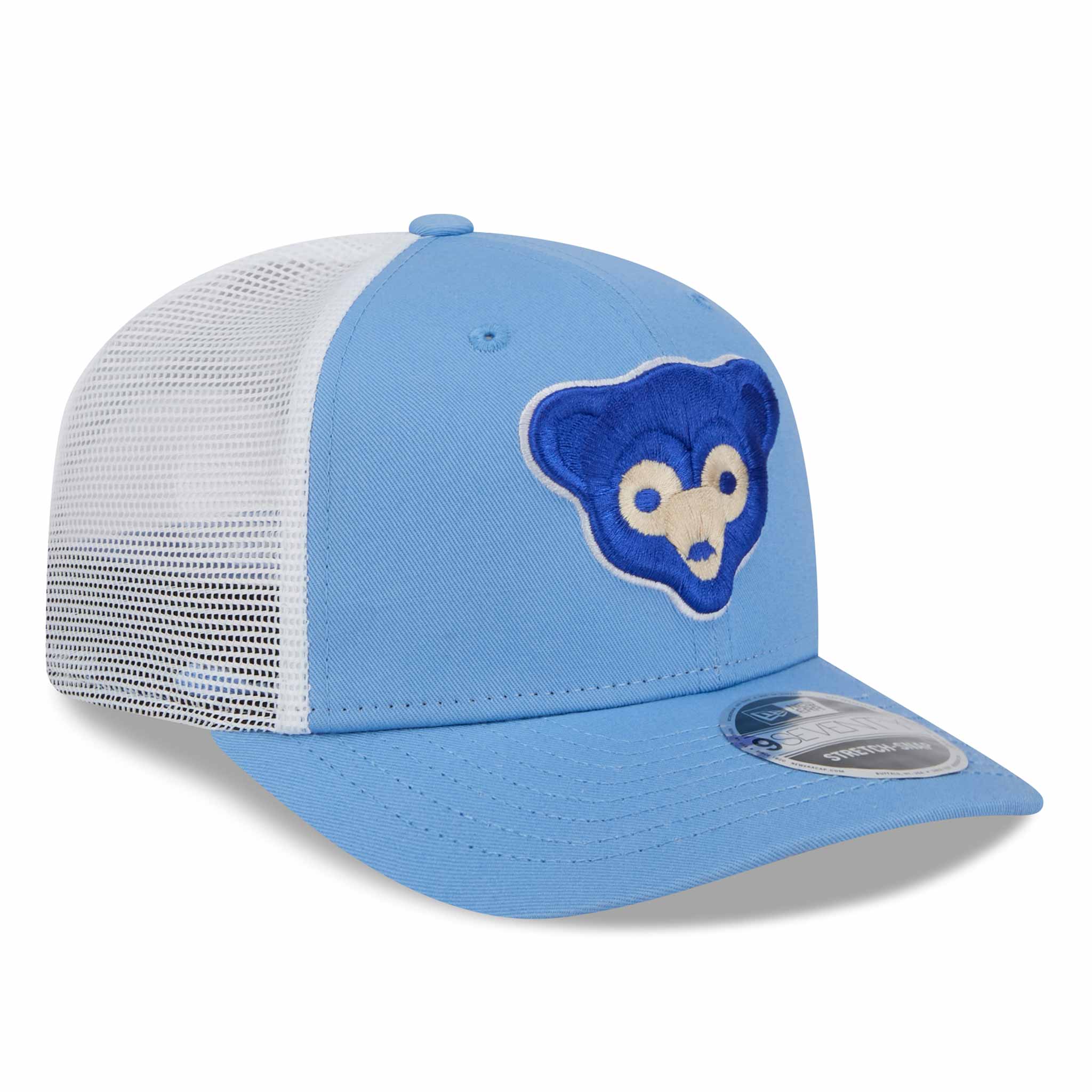 Chicago Cubs 1969 Bear 9SEVENTY Stretch Snap Trucker Adjustable Cap - Image 5