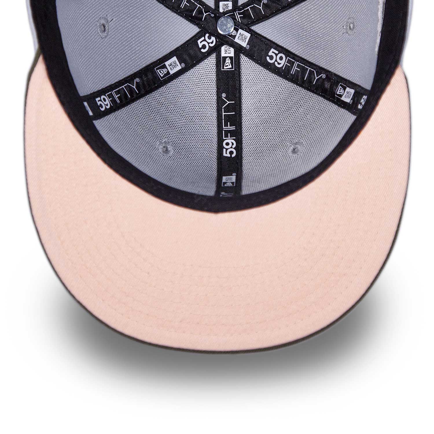 Chicago Cubs 1969 Olive Peach 59FIFTY Fitted Cap - Image 4