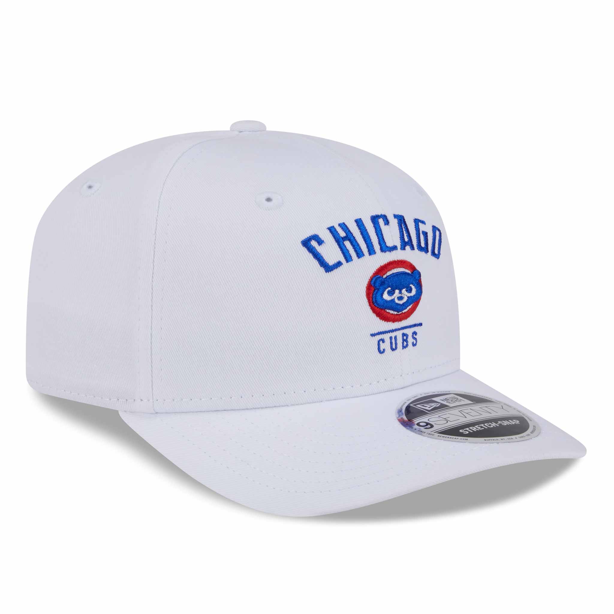Chicago Cubs 1984 Bear White 9SEVENTY Stretch Snap Adjustable Cap - Image 5