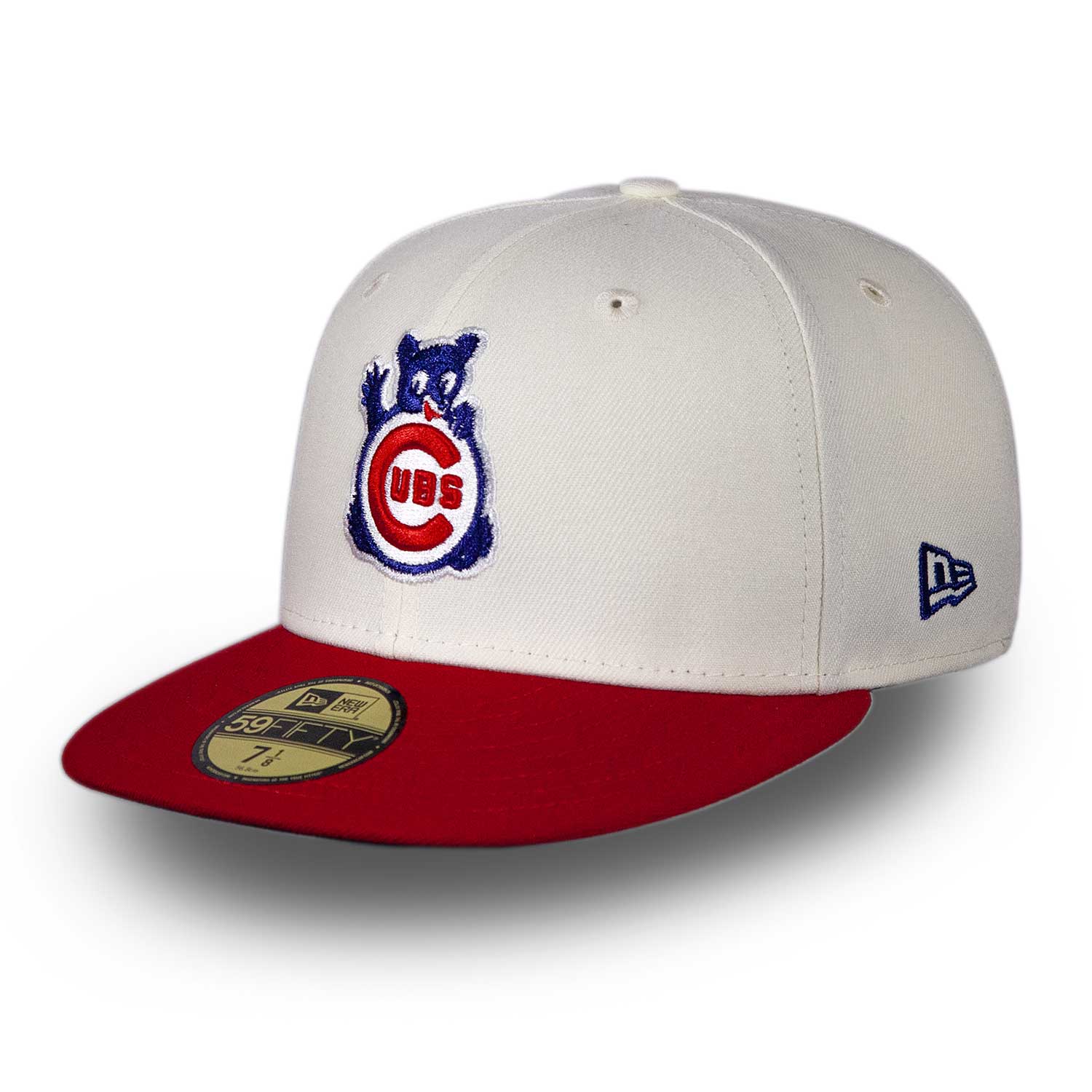 Chicago Cubs 1990 ASG Waving Bear Cream 59FIFTY Fitted Cap - Image 2