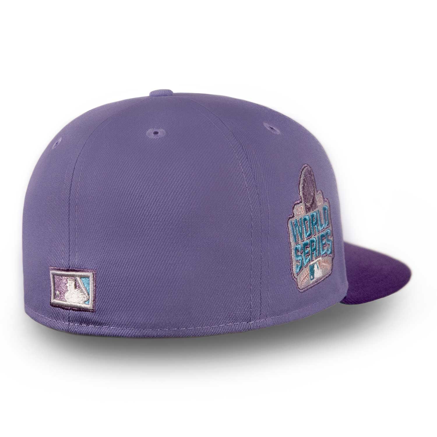 Chicago Cubs 2016 World Series Lavender Walking Bear 59FIFTY Fitted Cap - Image 3
