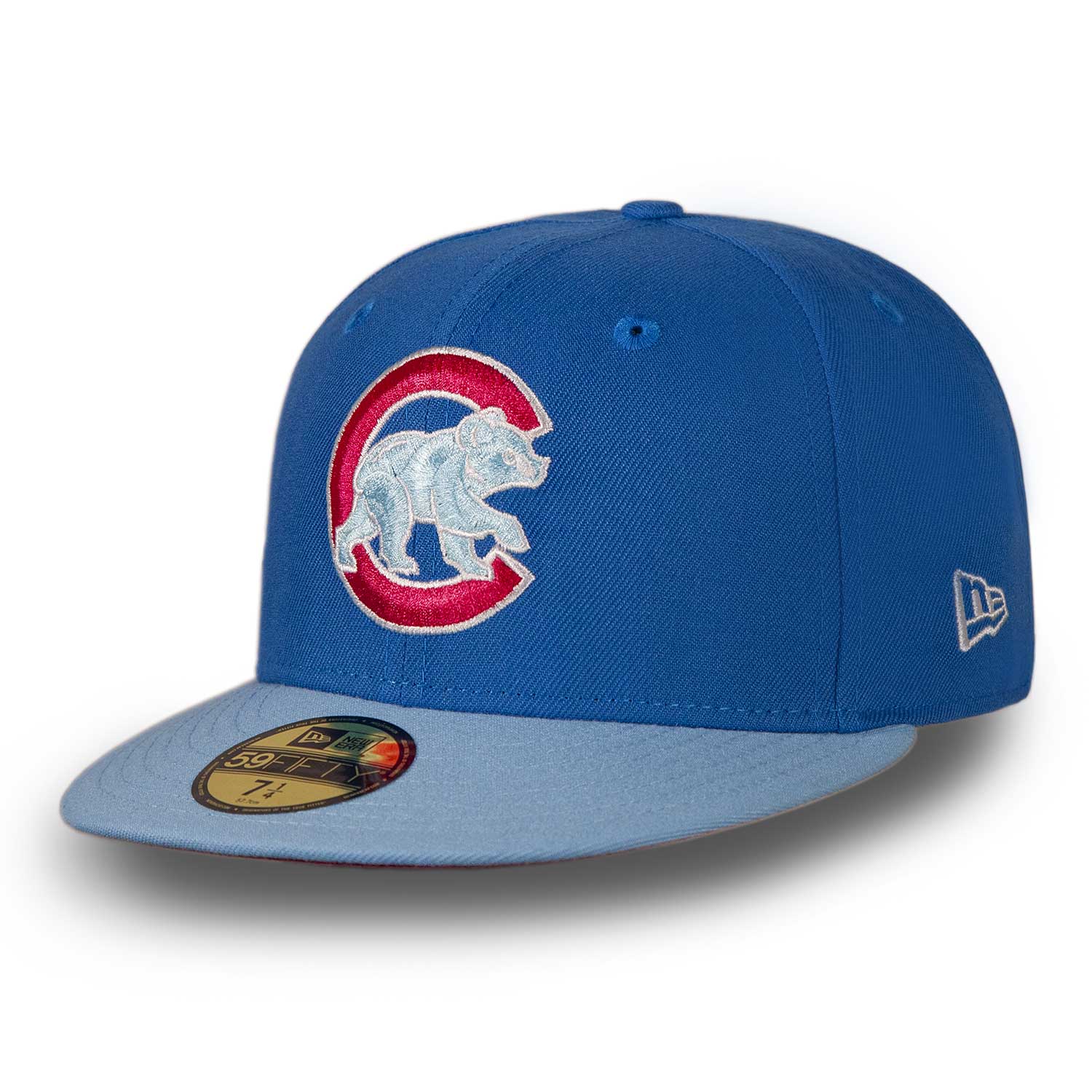 Chicago Cubs 2016 World Series Royal Walking Bear 59FIFTY Fitted Cap - Image 2