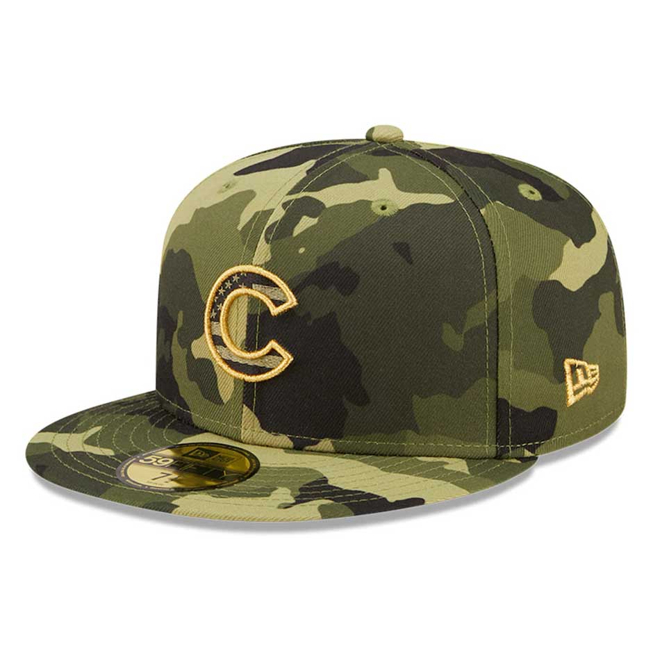 Chicago Cubs 2022 Armed Forces Day 59FIFTY Fitted Cap - Image 2