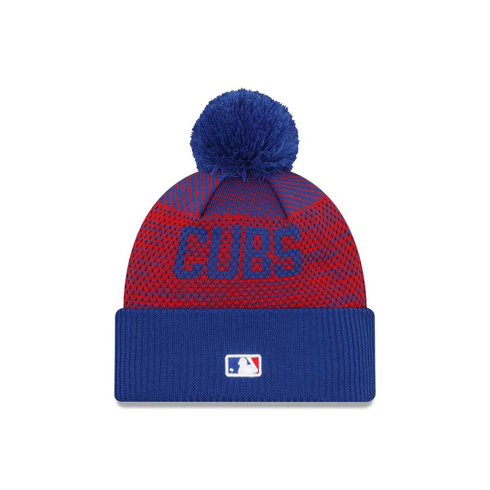 Chicago Cubs 2023 Sport Pom Knit Hat - Image 2