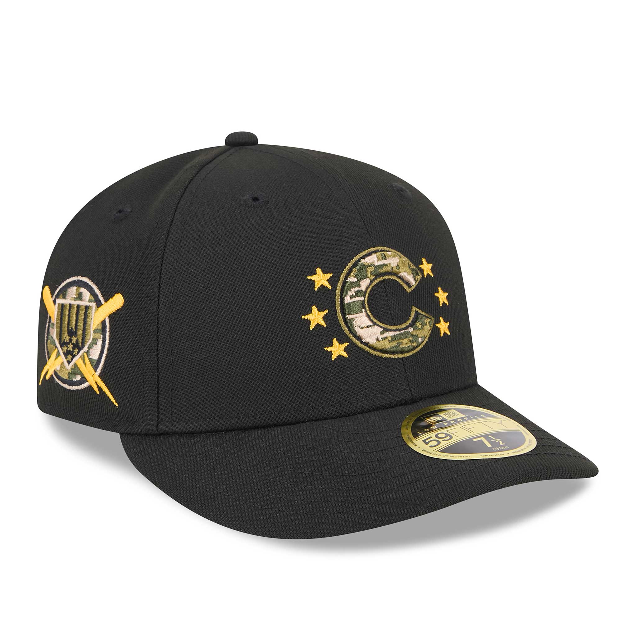 Chicago Cubs 2024 Armed Forces Day 59FIFTY Low Profile Fitted Cap