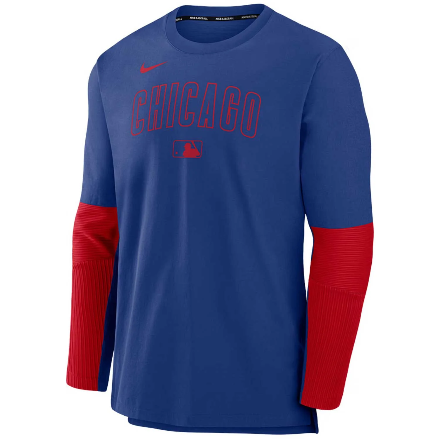 Chicago Cubs 2025 Nike Authentic Collection Lightweight Player Pullover Jacket - Image 3