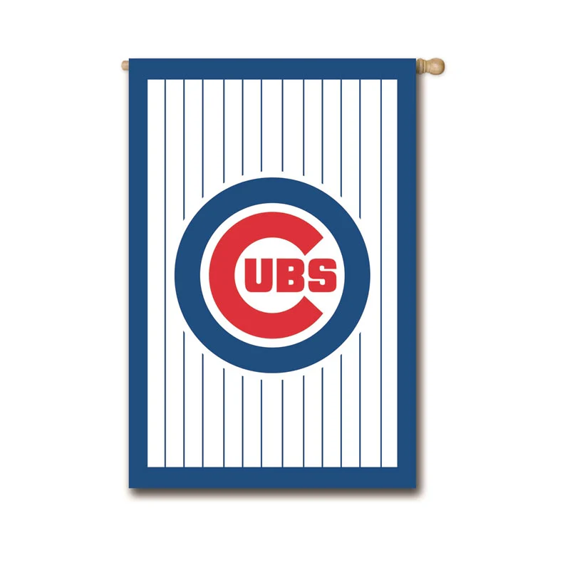 Chicago Cubs 28" x 44" Double-Sided Decorative Team Flag