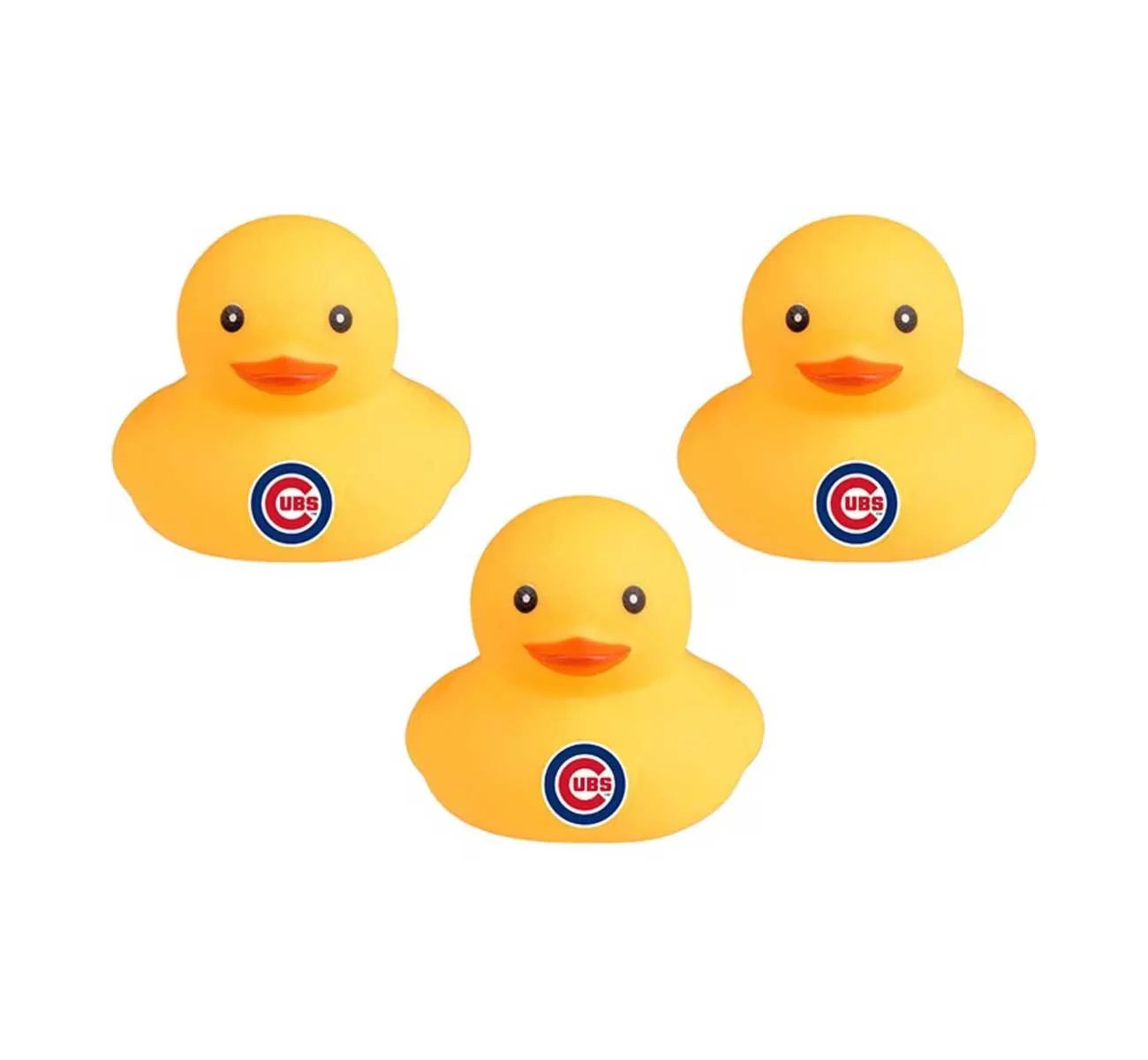 Chicago Cubs 3 Pack Rubber Ducks