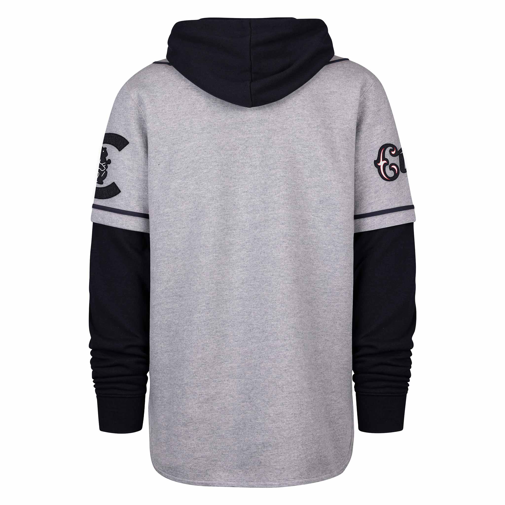 Chicago Cubs 47 Brand 1912 Fifties Shortstop Hooded Sweatshirt - Image 2