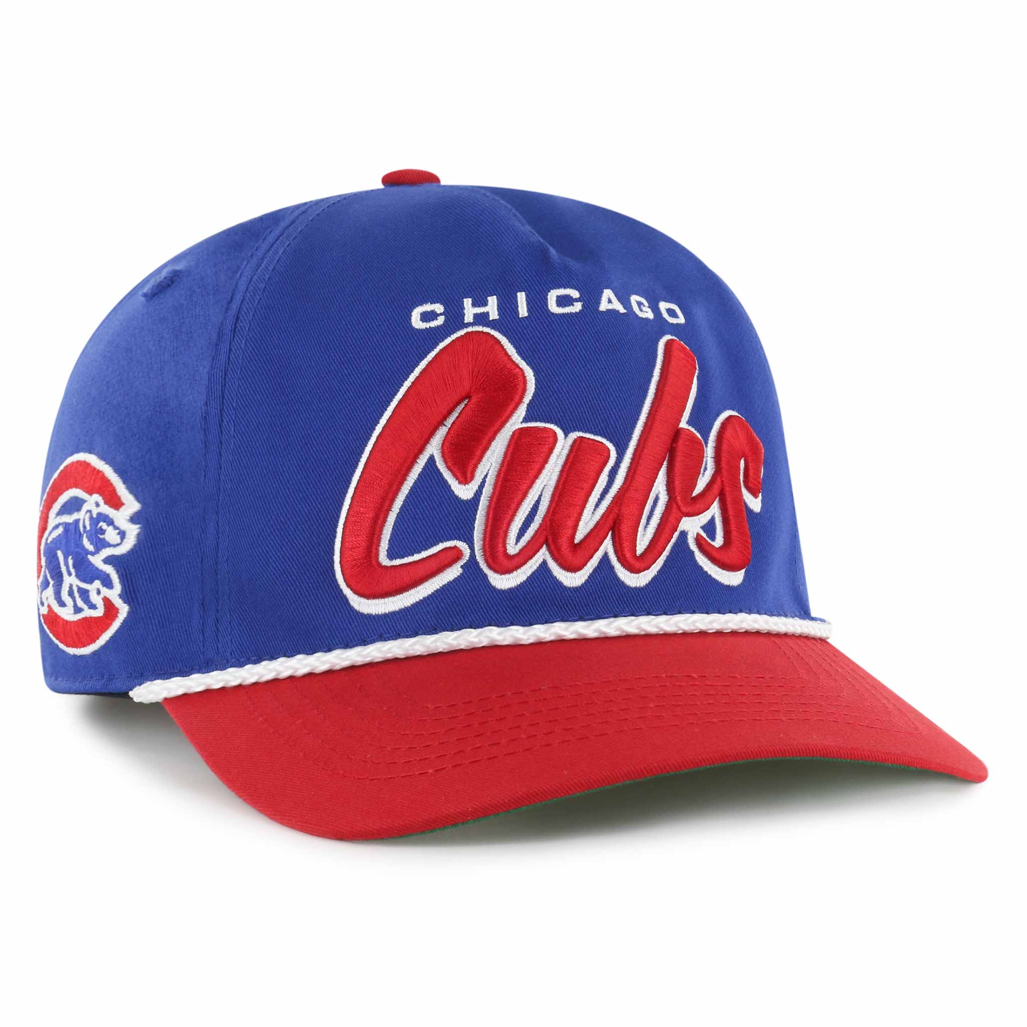Chicago Cubs 47 Brand Drop Shadow Rope Hitch Adjustable Snapback Cap