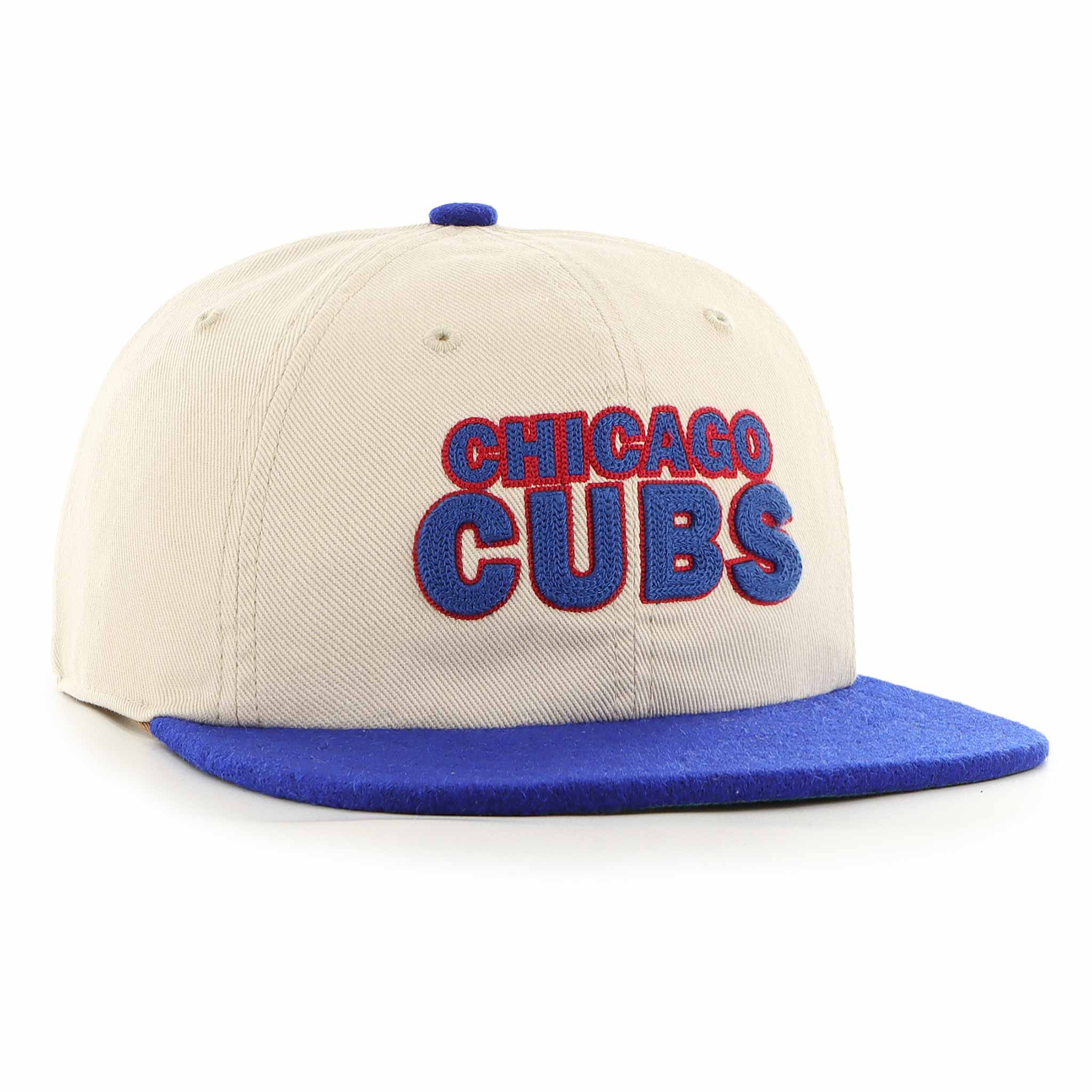 Chicago Cubs 47 Brand Fieldstone Captain Adjustable Snapback Cap - Image 3