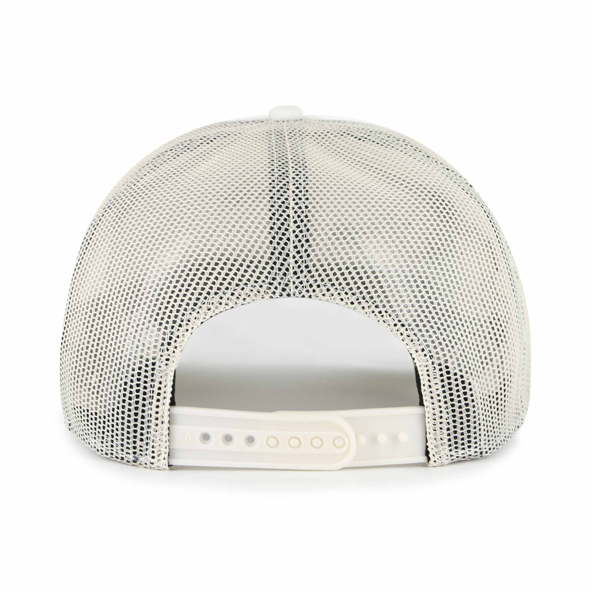 Chicago Cubs 47 Brand Foundation Script Rope Hitch White Snapback Adjustable Cap - Image 2