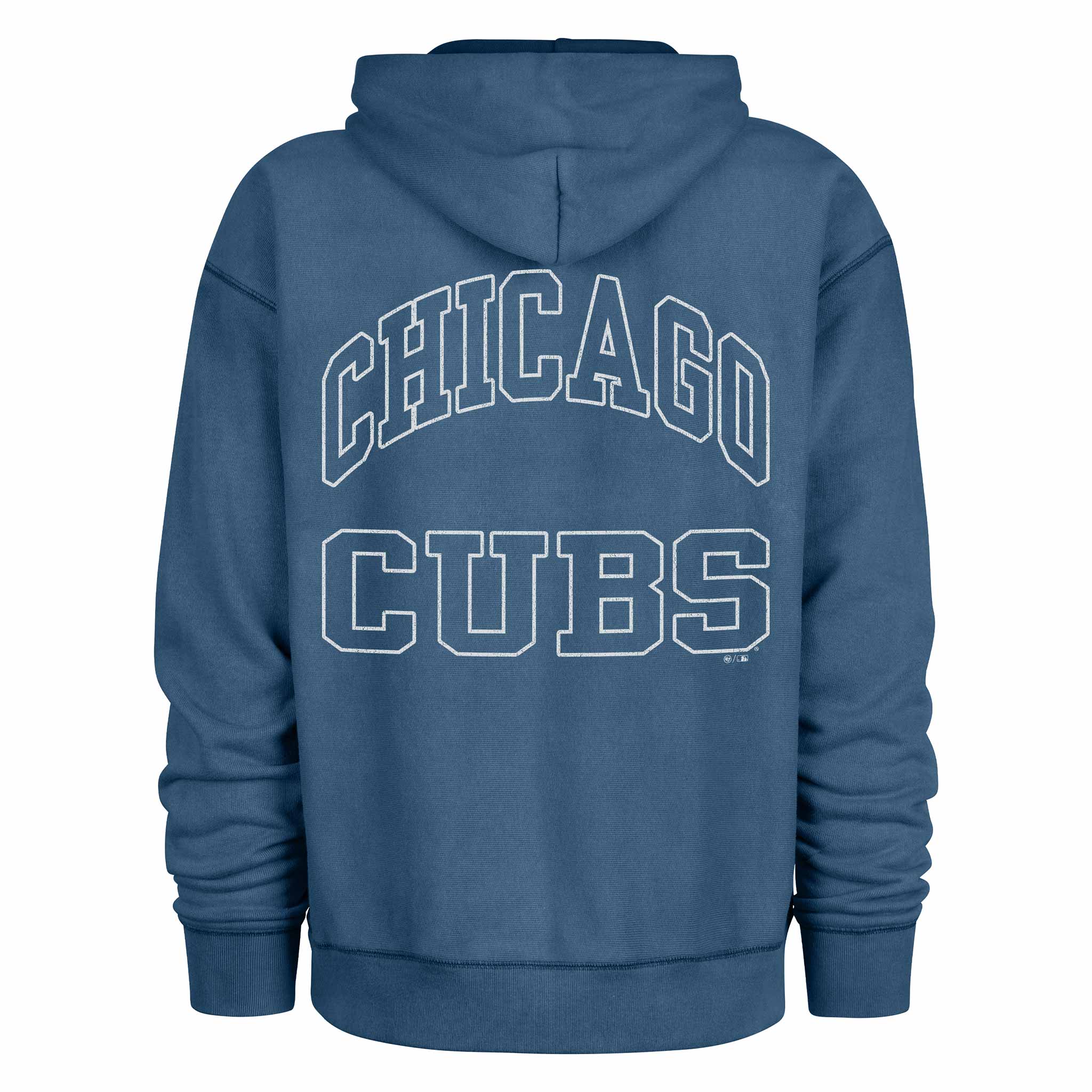 Chicago Cubs 47 Brand Hookline River Hooded Sweatshirt