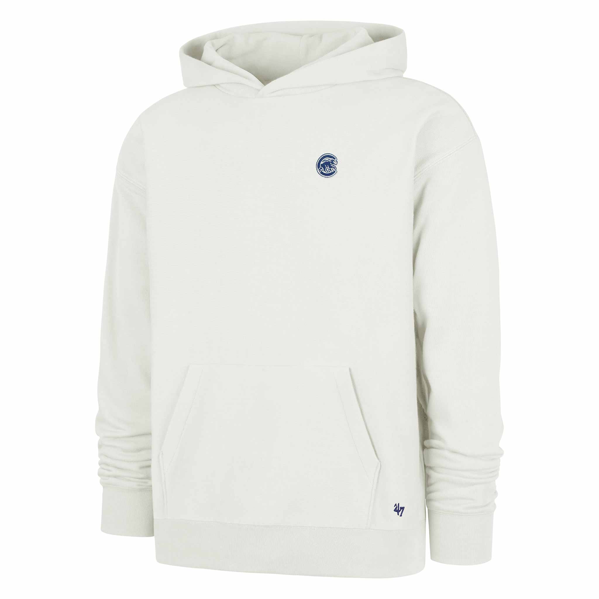Chicago Cubs 47 Brand Leon Foundation Hooded Sweatshirt - Image 2