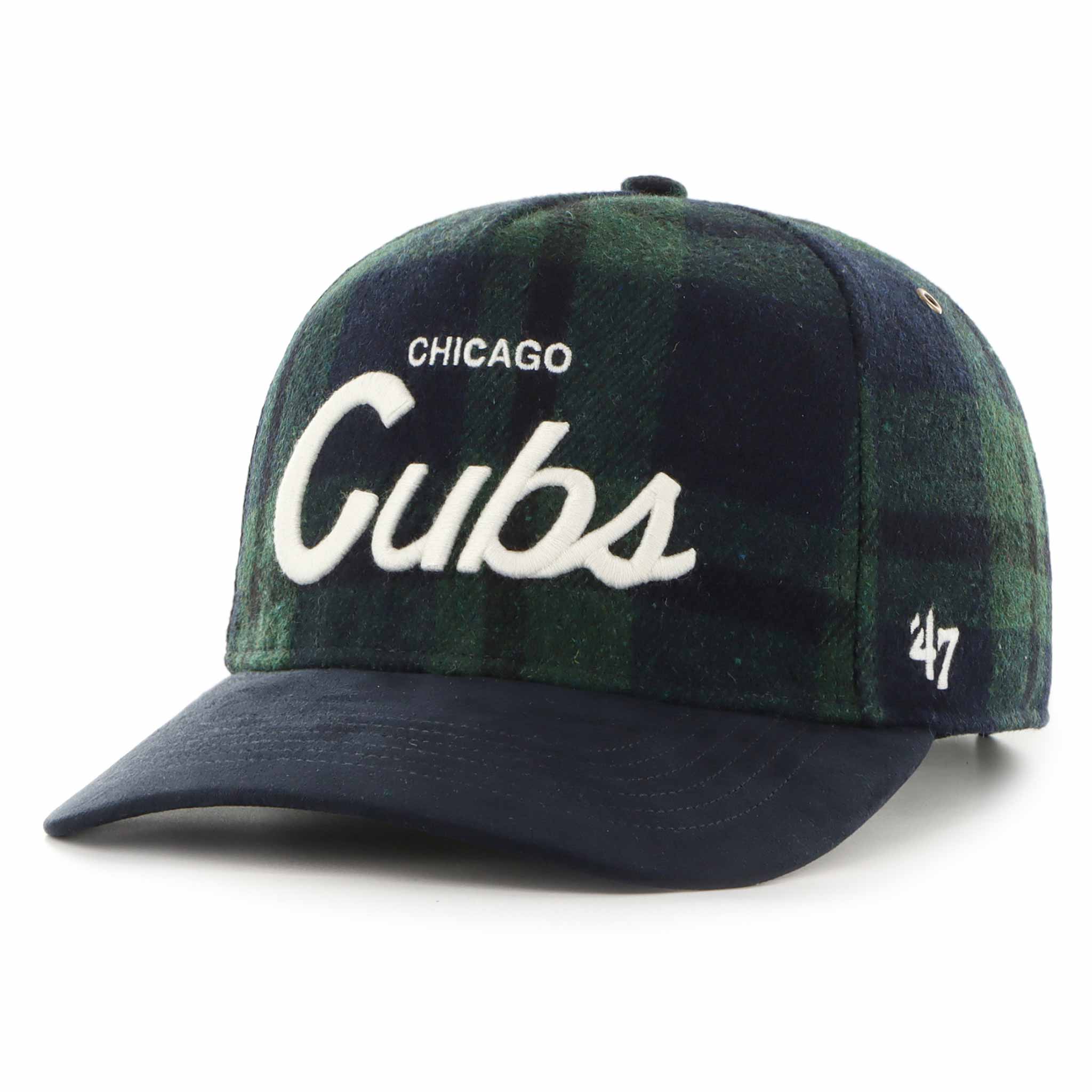 Chicago Cubs 47 Brand Navy Schoolboy Hitch Adjustable Cap