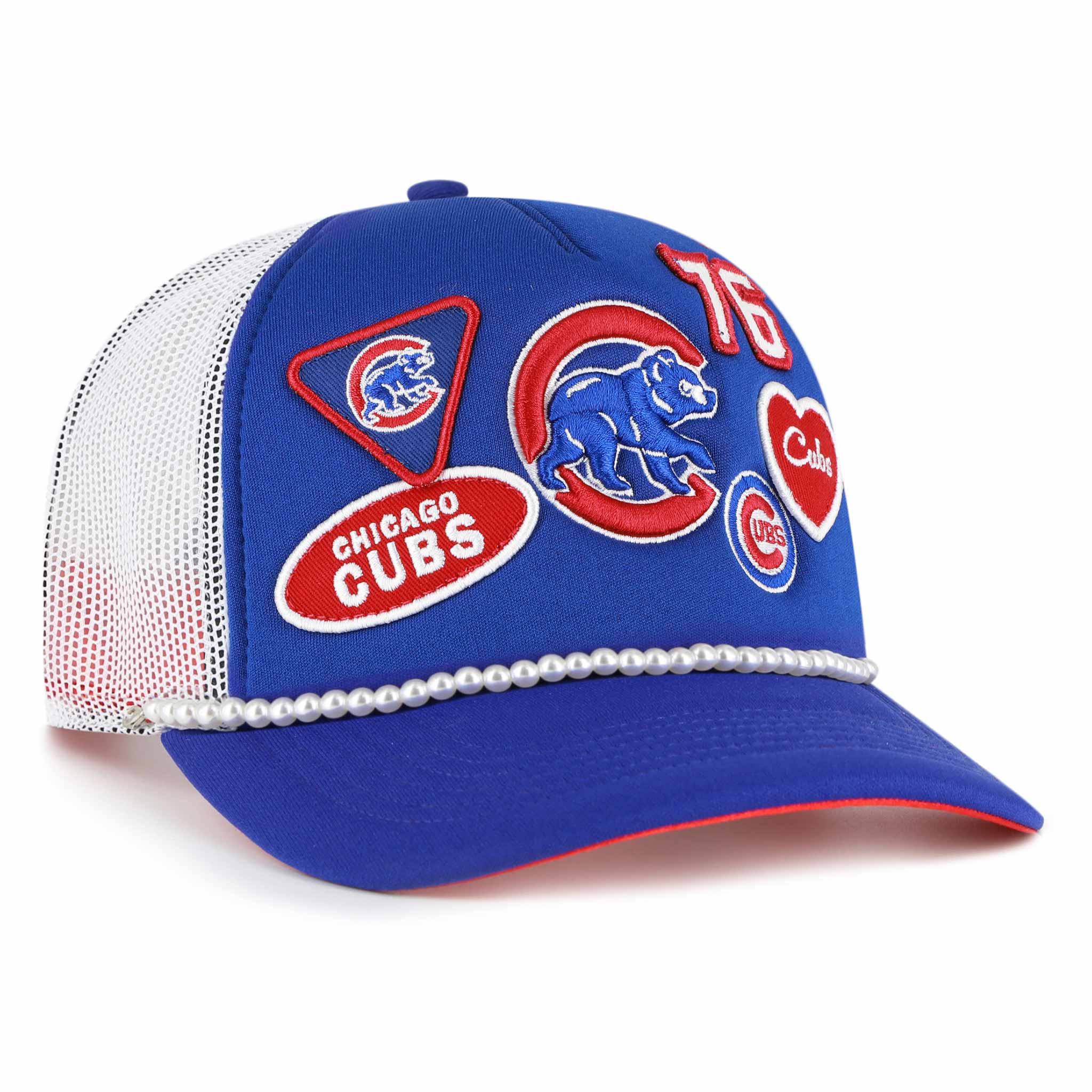 Chicago Cubs 47 Brand Rally On Hitch FM Adjustable Cap - Image 3
