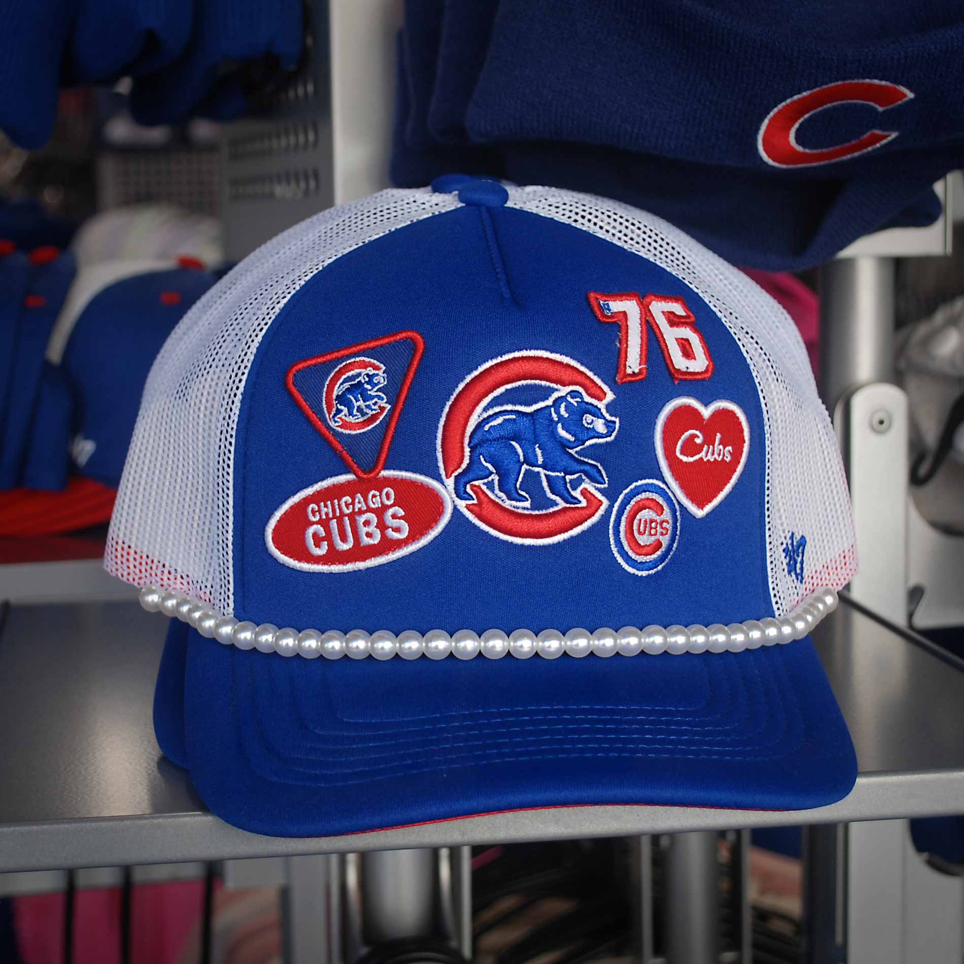 Chicago Cubs 47 Brand Rally On Hitch FM Adjustable Cap - Image 5
