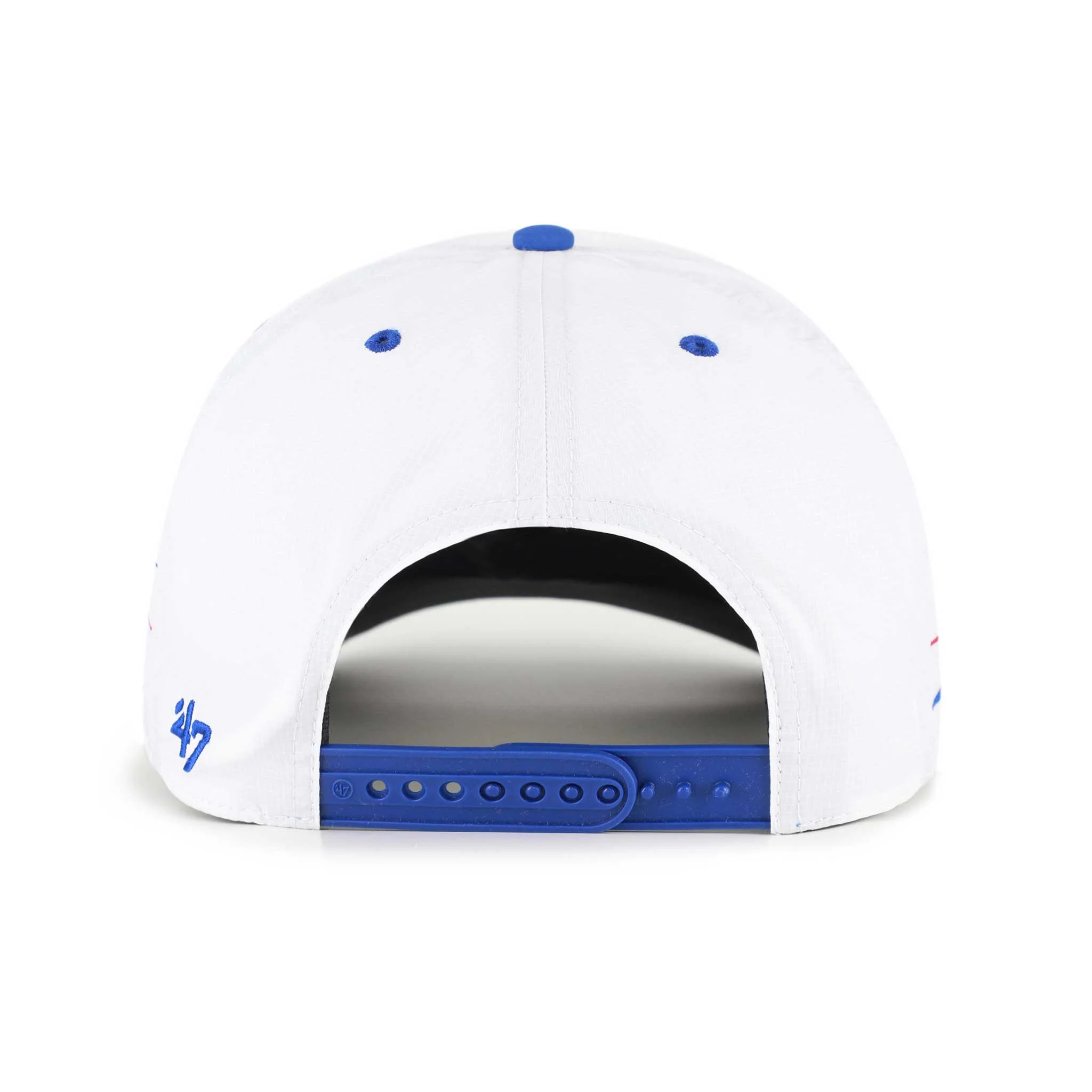 Chicago Cubs 47 Brand White Diamond BRRR Hitch Adjustable Cap - Image 3