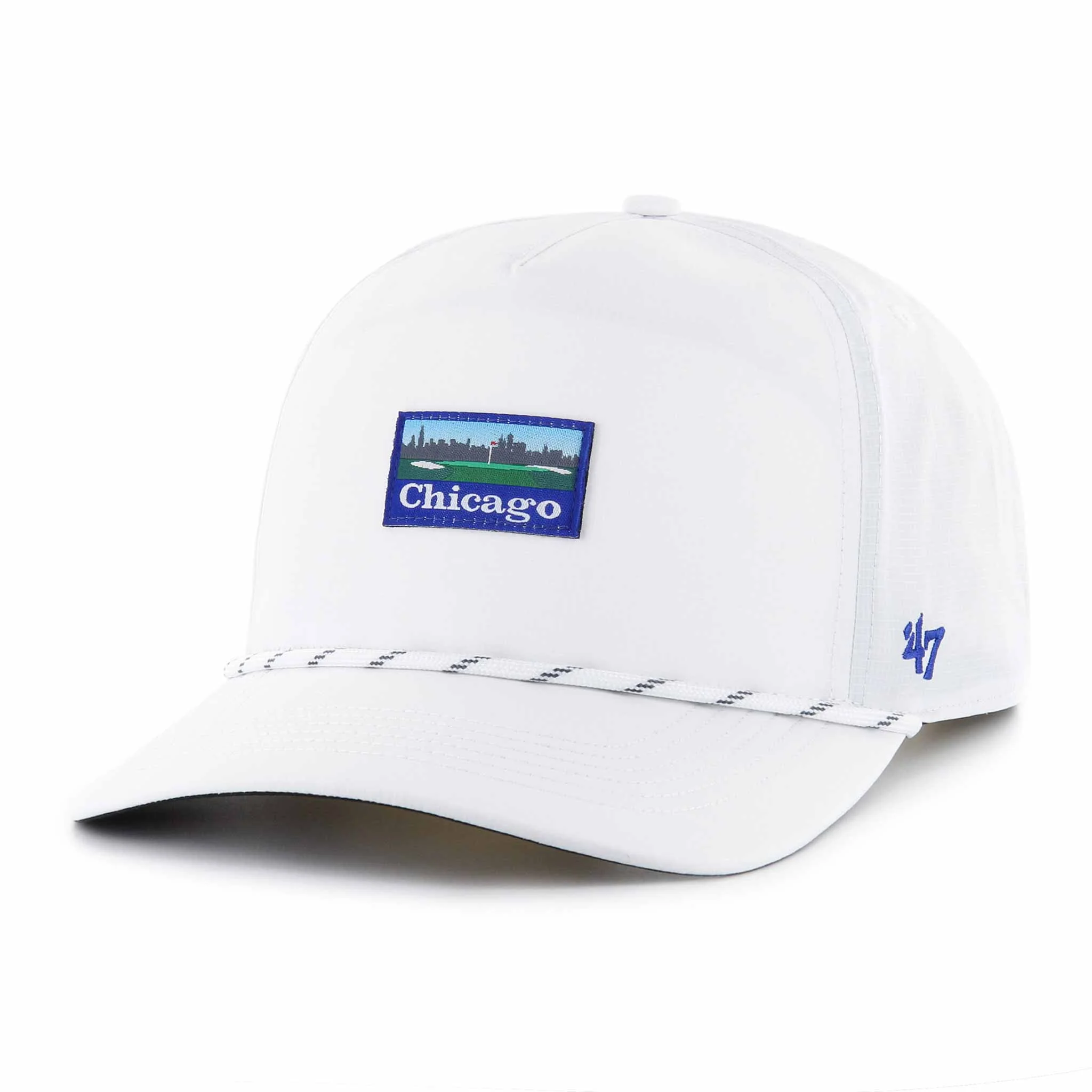 Chicago Cubs 47 Brand White Vacation Hitch Adjustable Cap - Image 3