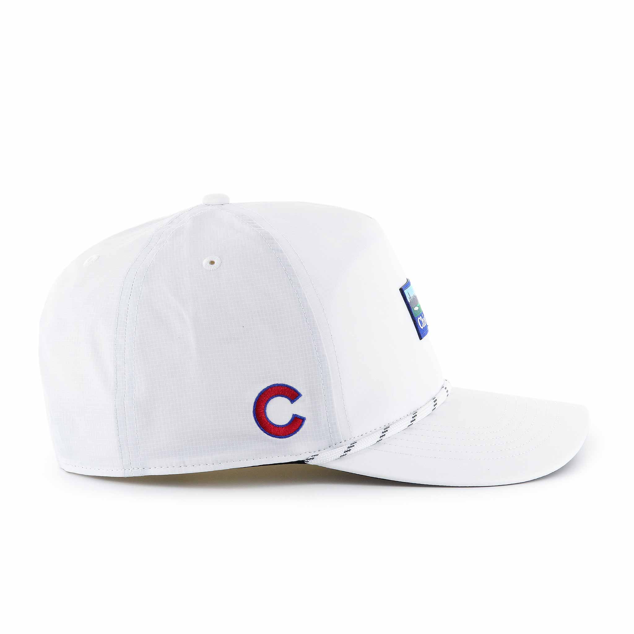 Chicago Cubs 47 Brand White Vacation Hitch Adjustable Cap - Image 4