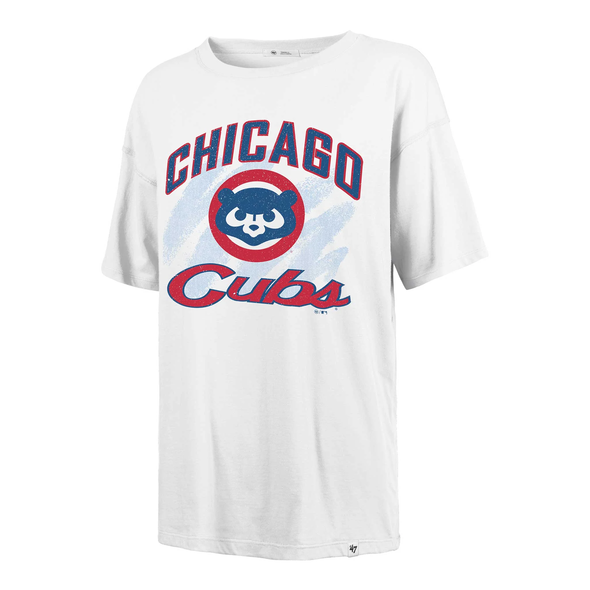 Chicago Cubs 47 Brand Women's Shader Sadie T-Shirt
