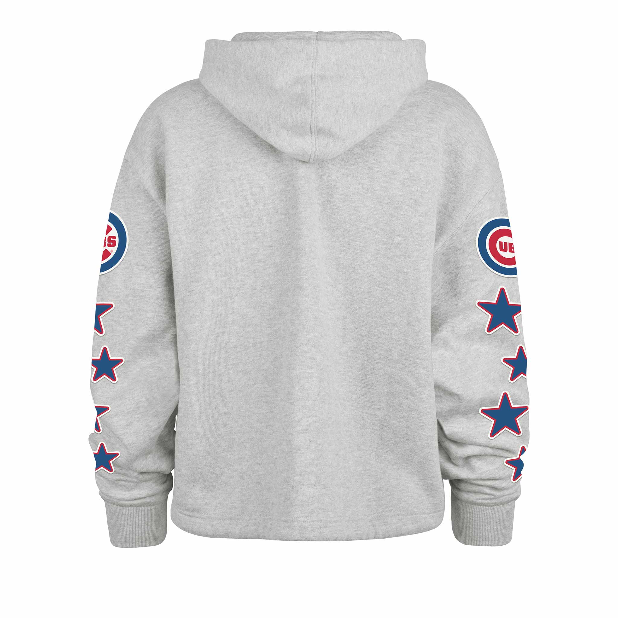 Chicago Cubs 47 Brand Women's Starry Eyed Venice Hooded Sweatshirt - Image 2