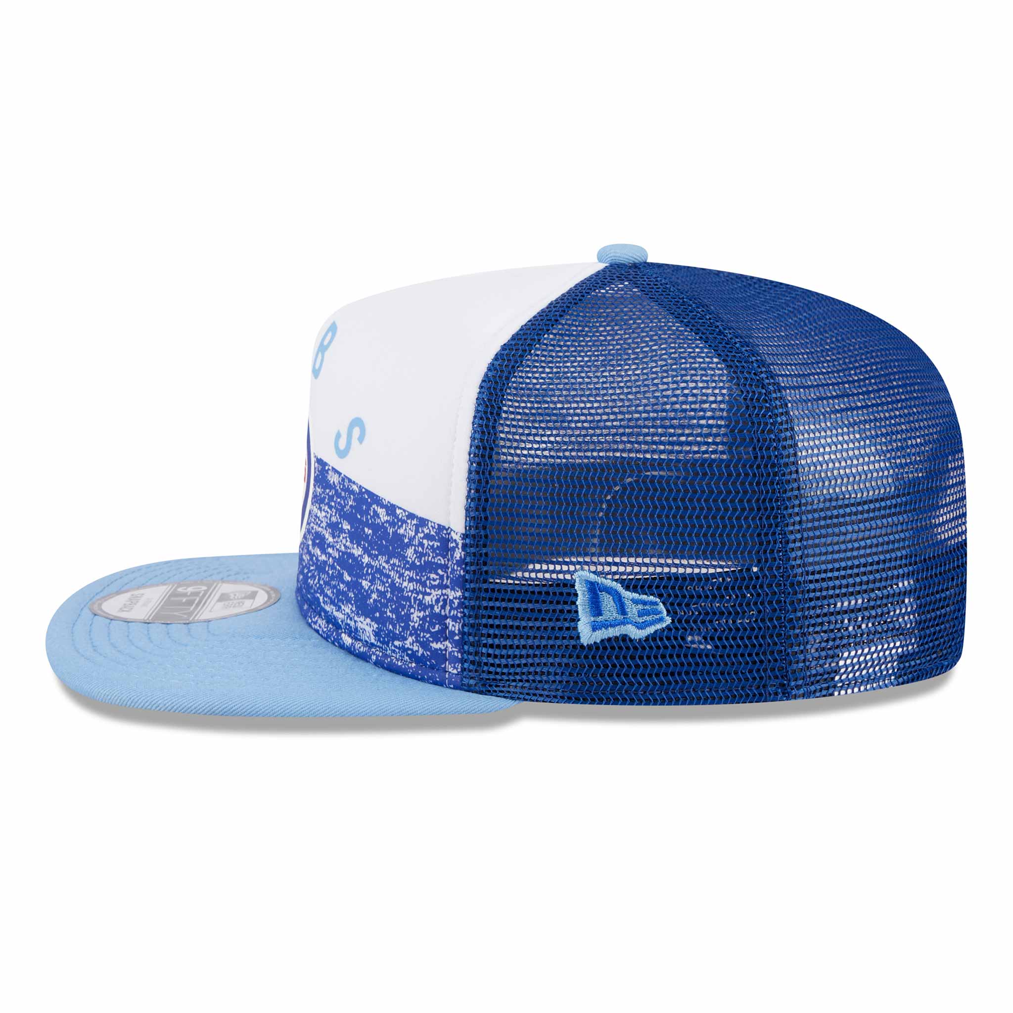 Chicago Cubs 9FIFTY Game Day Bullseye Fade Out Trucker Cap - Image 3