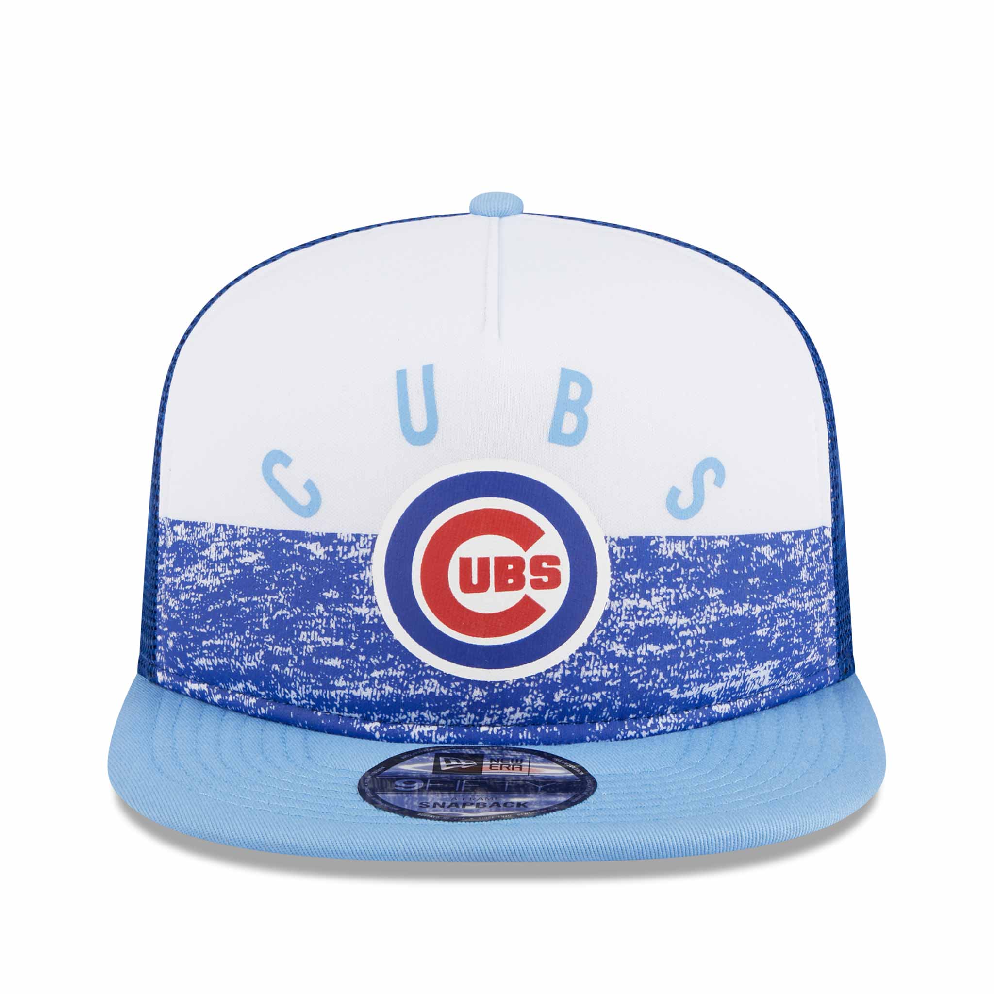 Chicago Cubs 9FIFTY Game Day Bullseye Fade Out Trucker Cap - Image 4