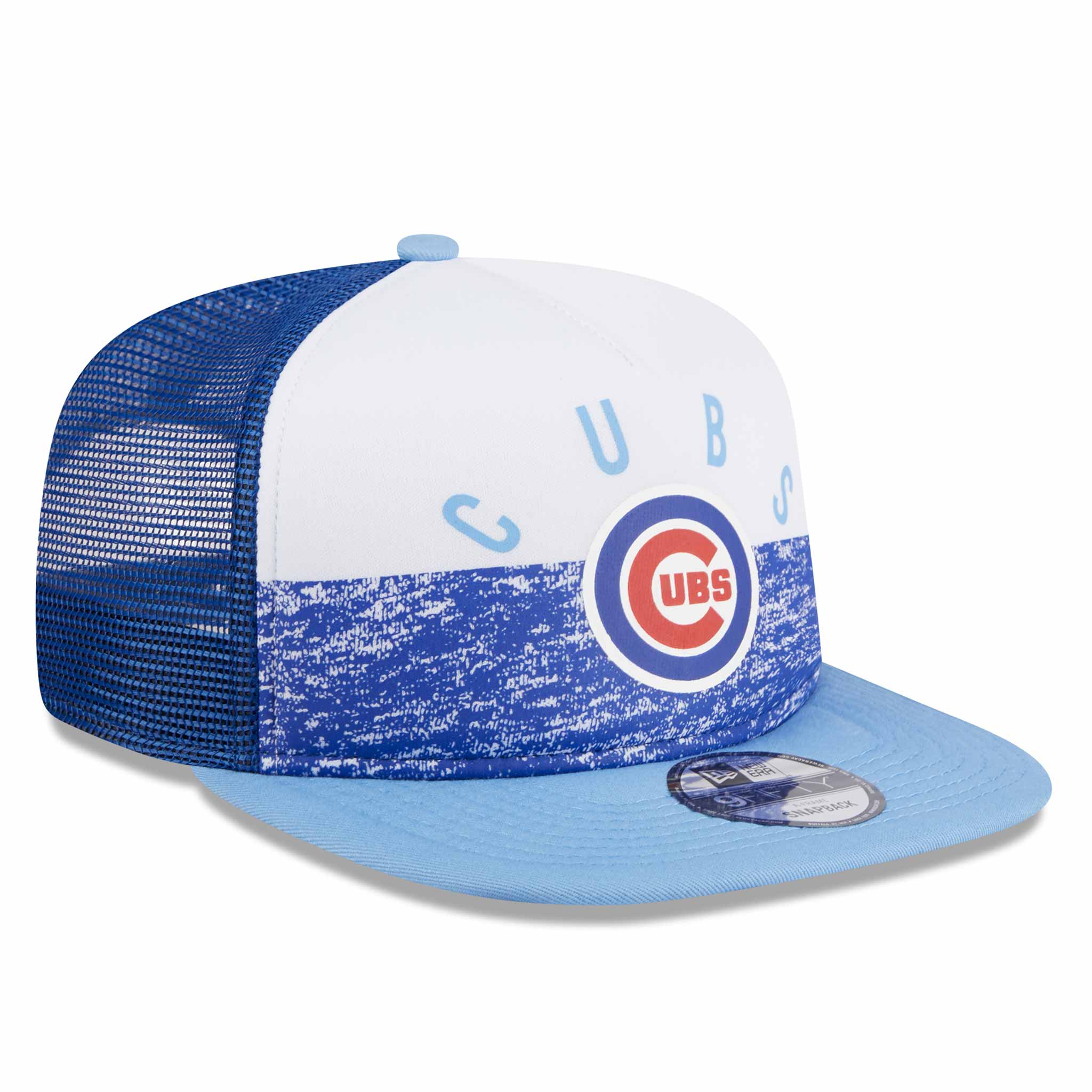 Chicago Cubs 9FIFTY Game Day Bullseye Fade Out Trucker Cap - Image 5