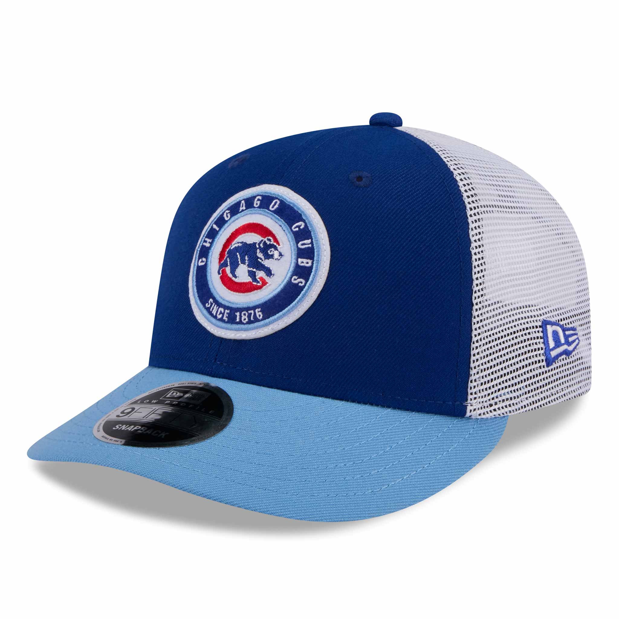 Chicago Cubs 9FIFTY Low Profile Throwback Walking Bear Circle Cap