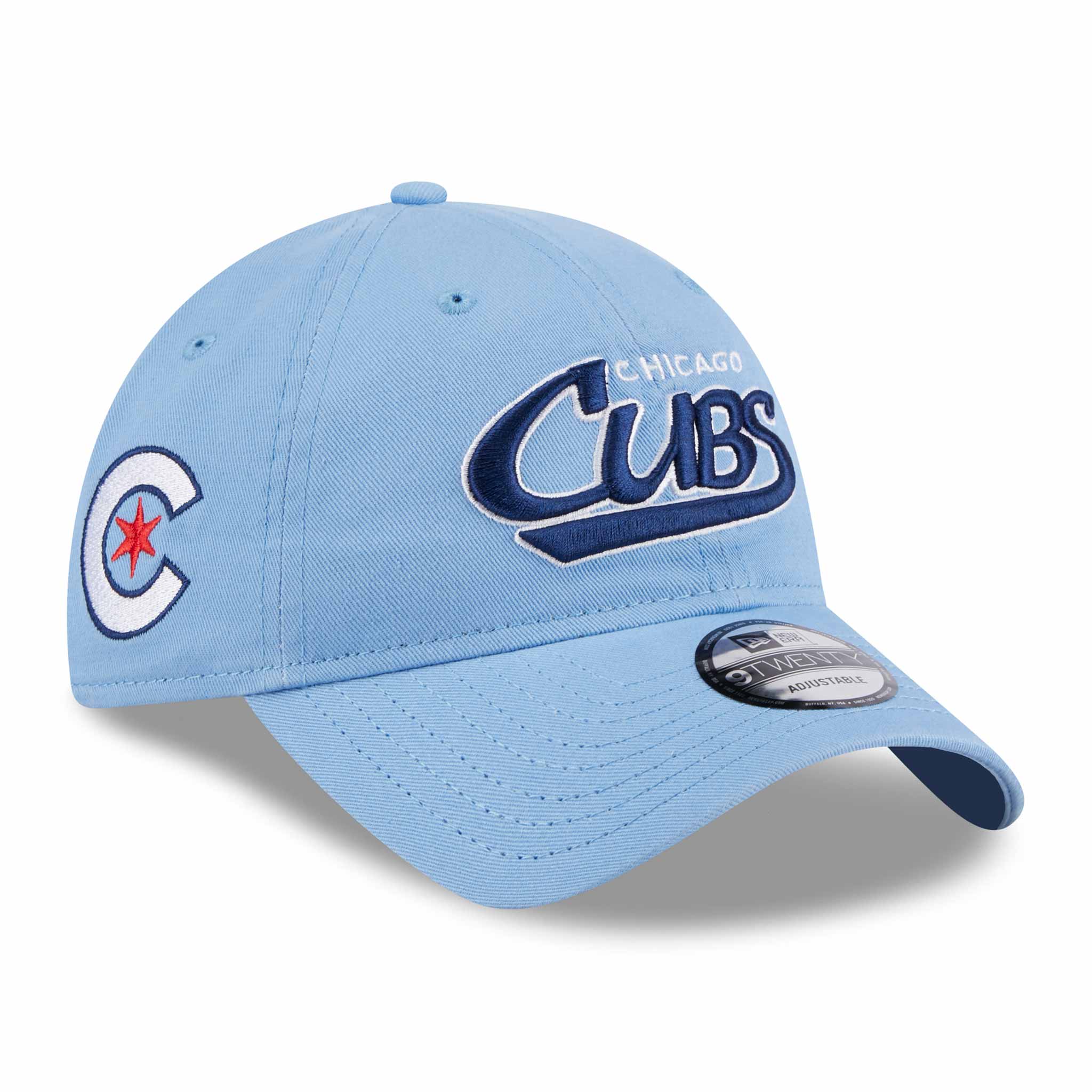 Chicago Cubs 9TWENTY Throwback Script City Connect Cap - Image 2